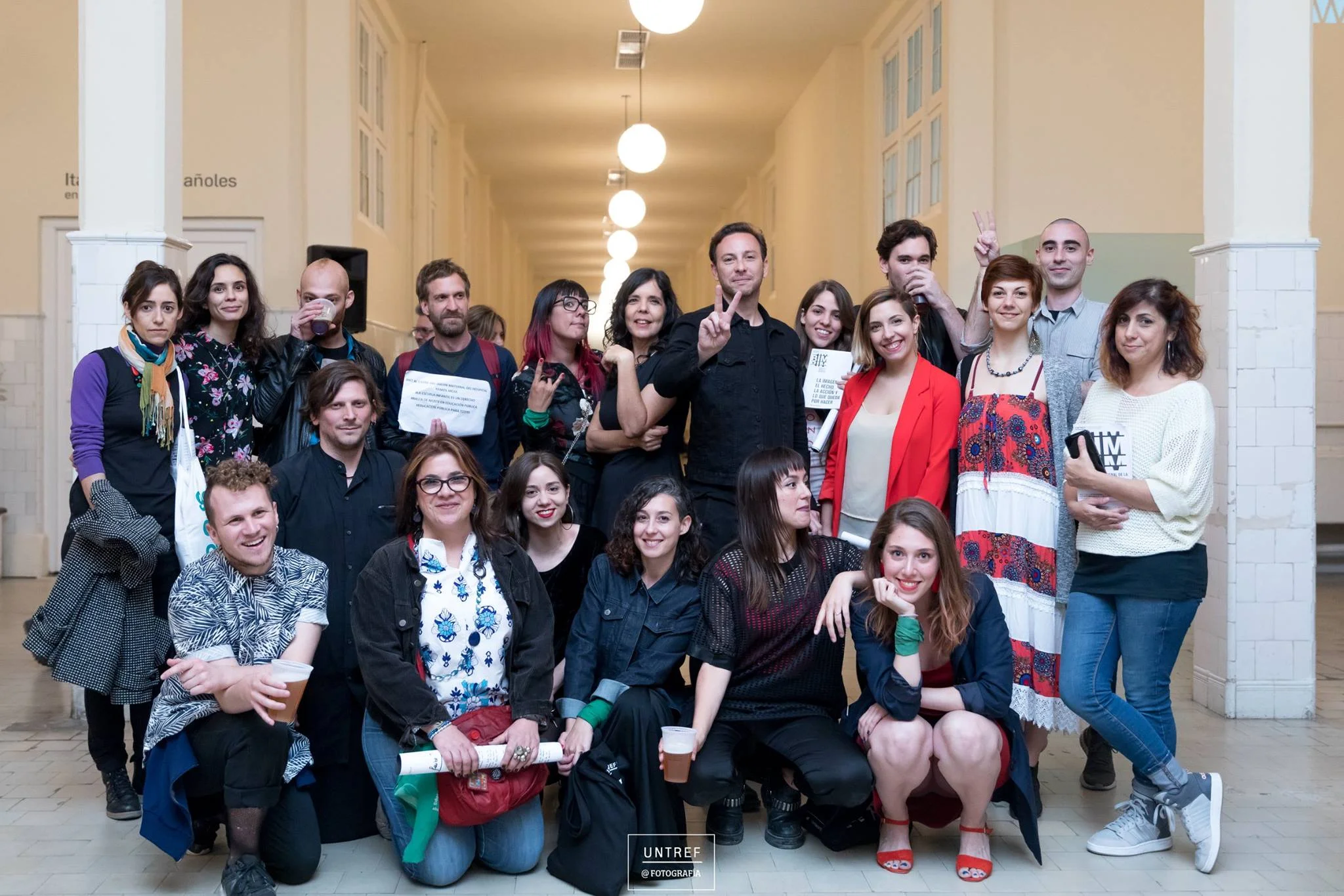 Bienal’s hard working team