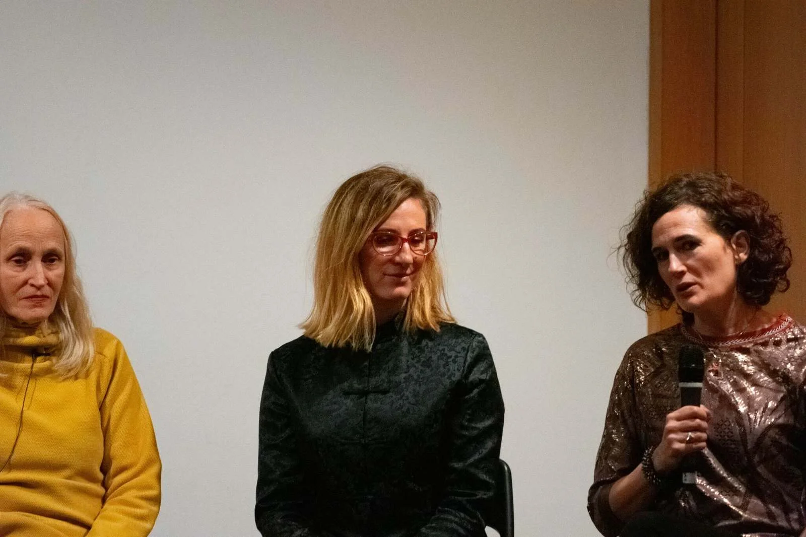 Q&A after Disasters of Peace vol.6, Whitechapel Gallery, London, with Cecelia Condit and Sam Jury. Photo by Zula Ra