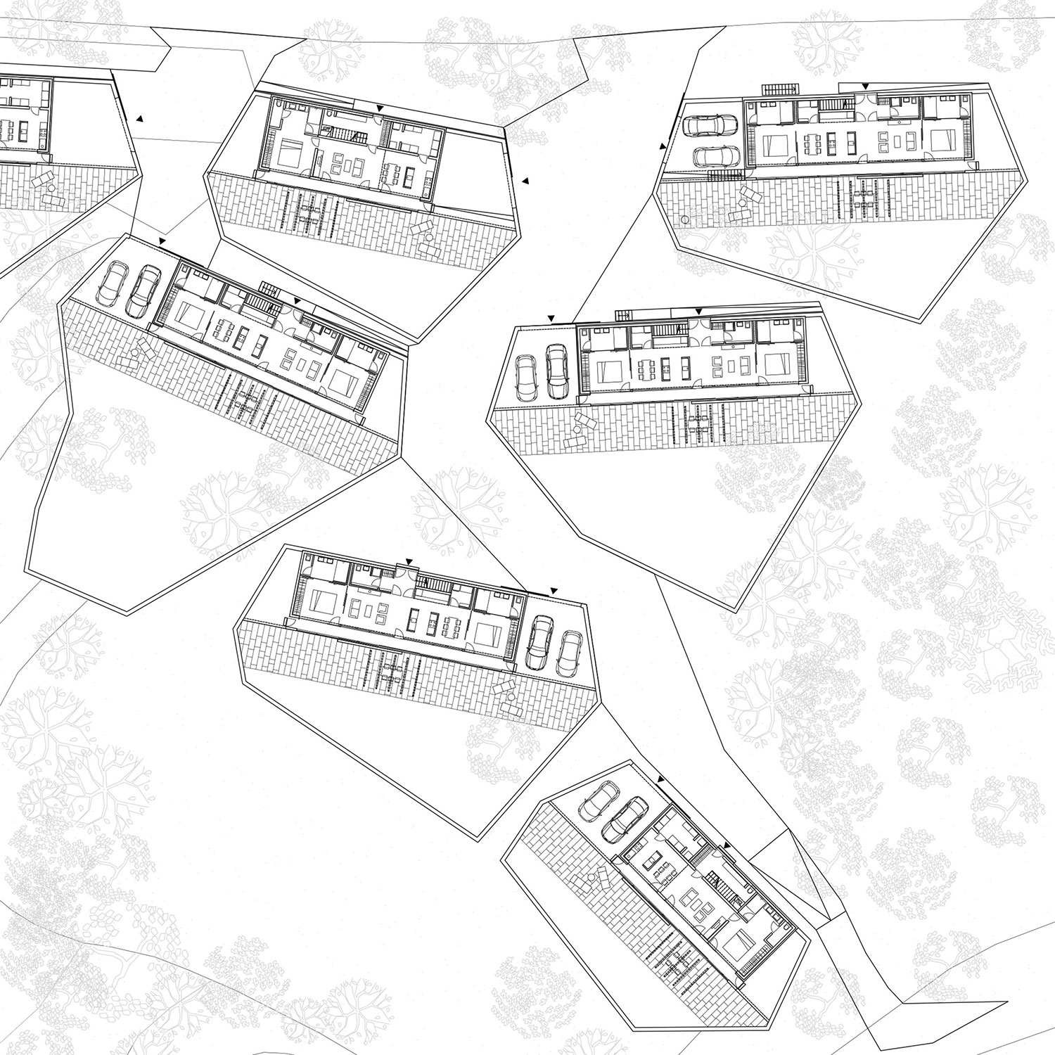 Contemporary village — dekleva gregorič architects