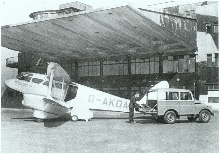 Patrick Aviation did much to establish Elmdon as a commercial airport