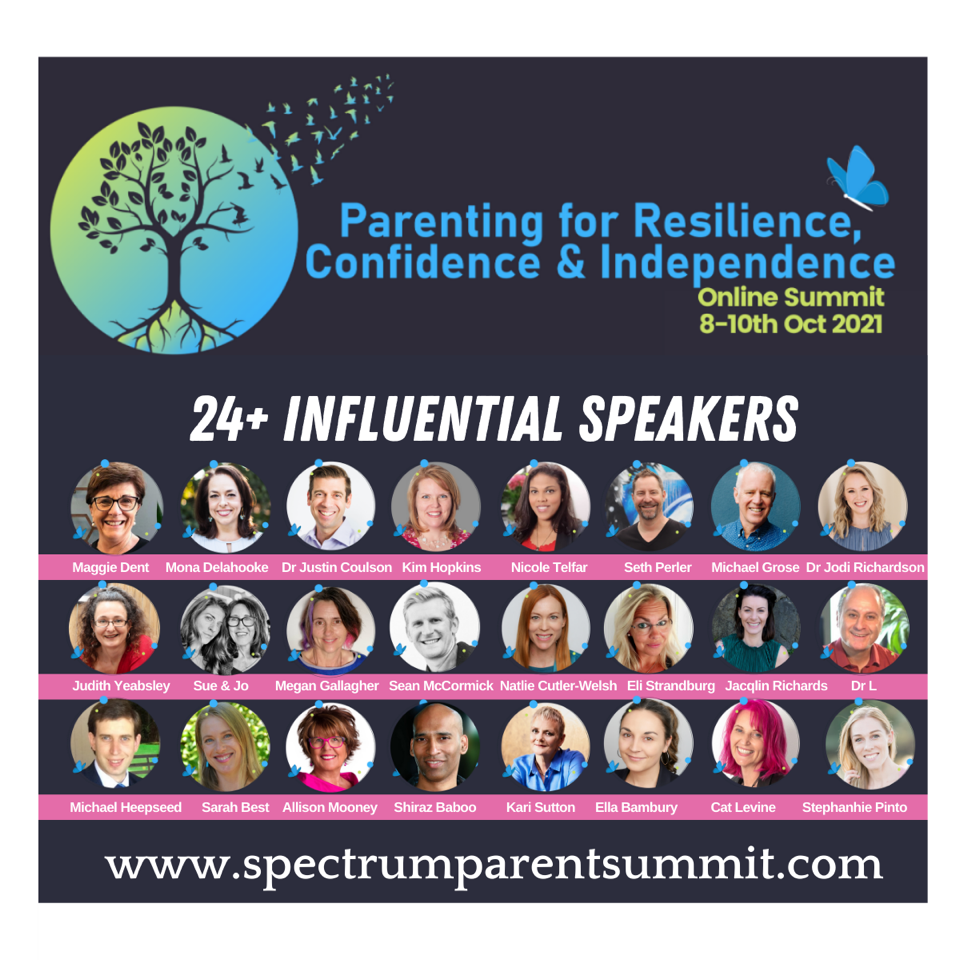Parenting for Resilience, Confidence and Independence - Online Summit.
