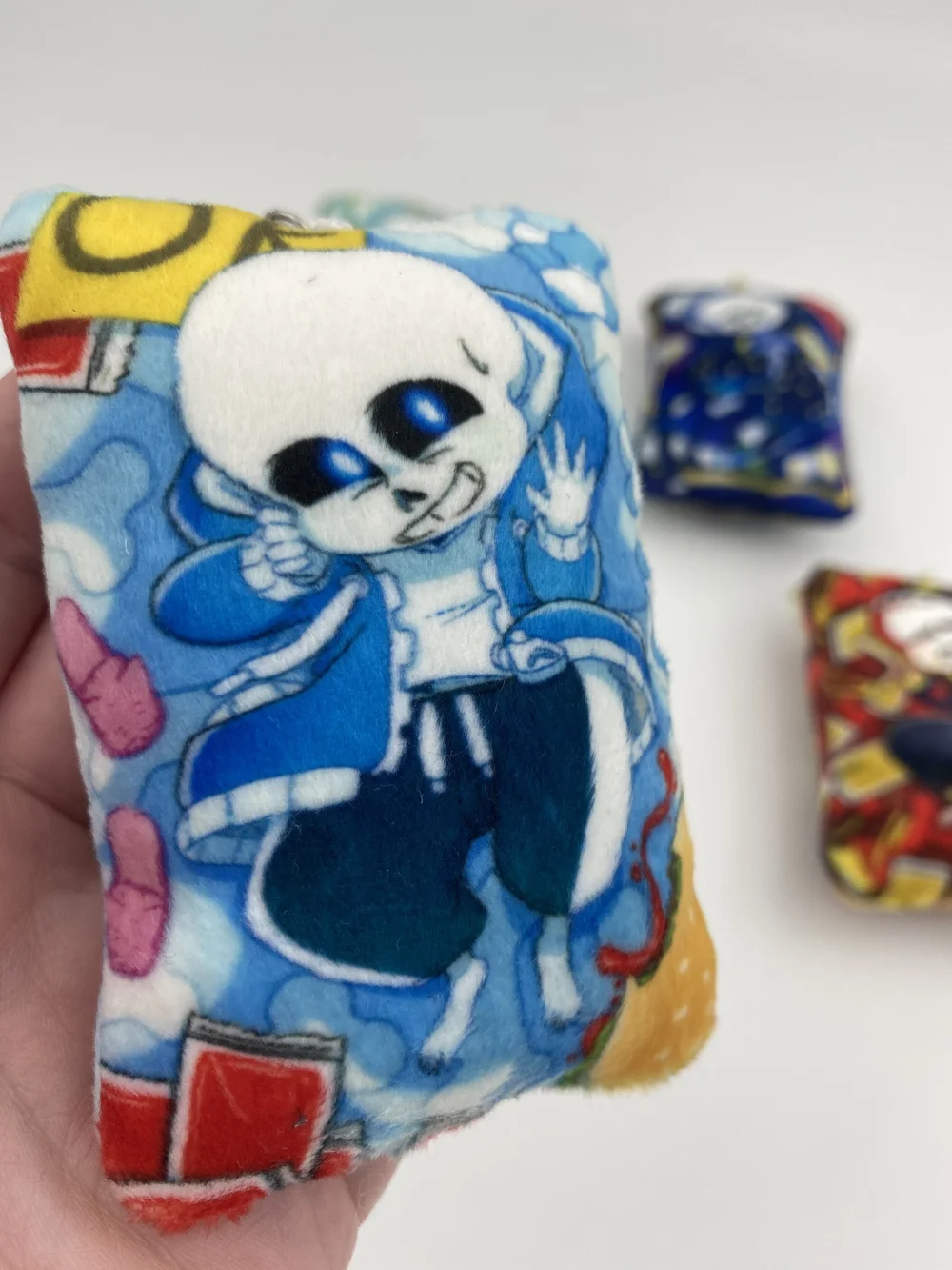 Bitty Pillow Keychain — PoetaxArt