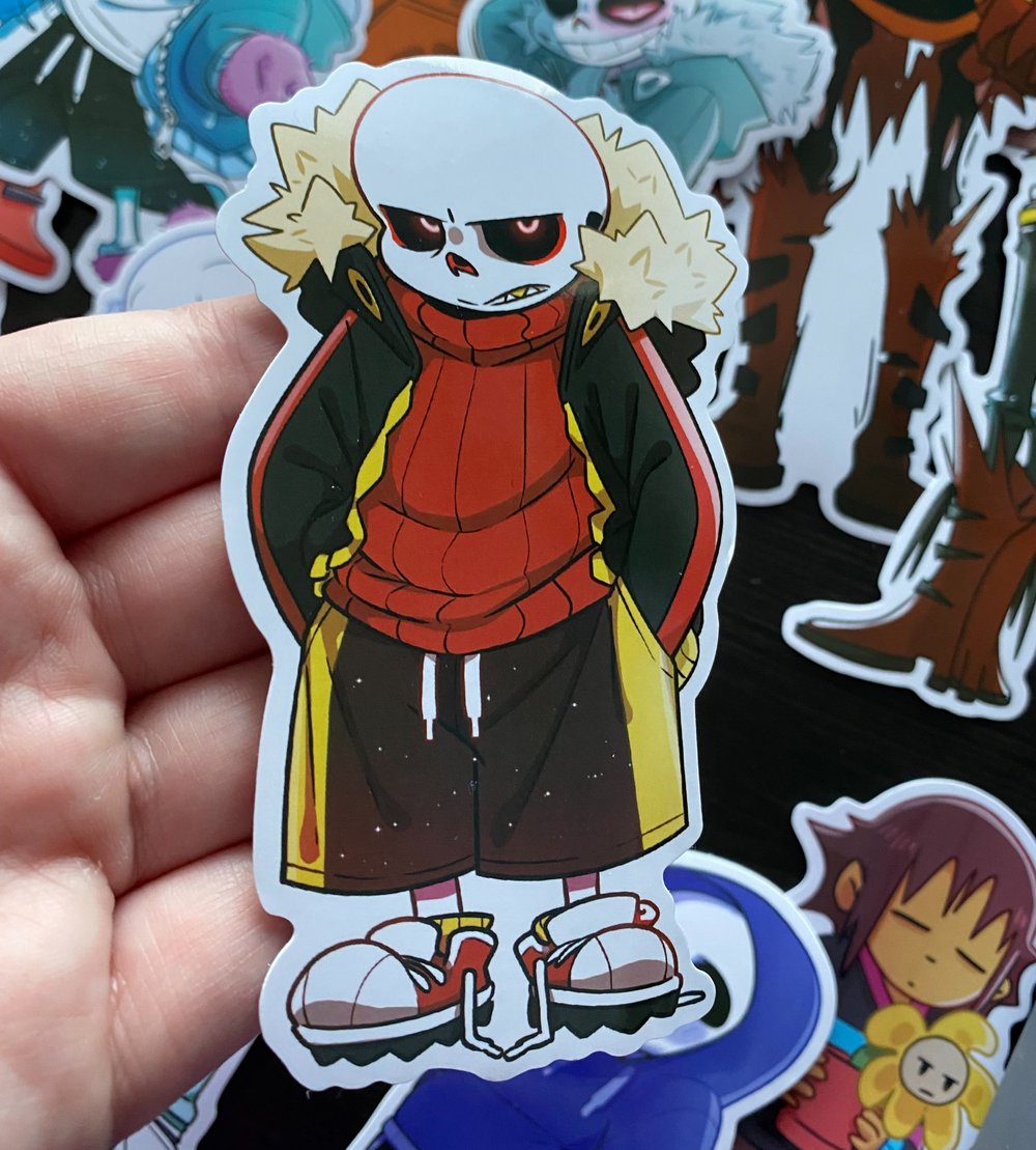 Underfell Sans Sticker