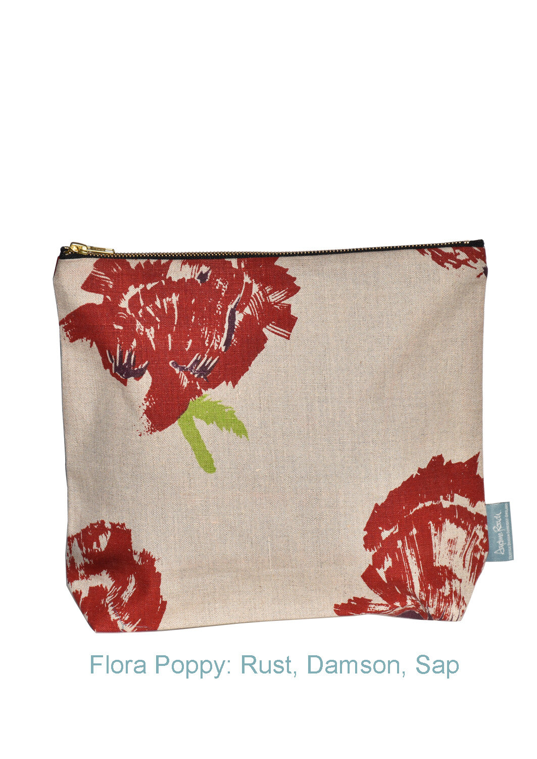 Wash bag in Flora Poppy