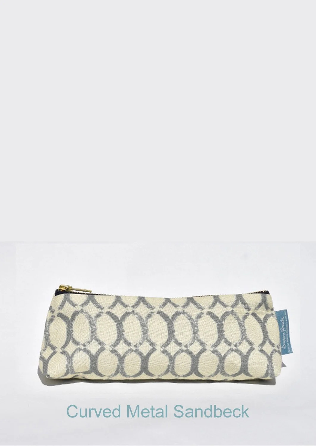Pencil Case in Curved Metal Sandbeck