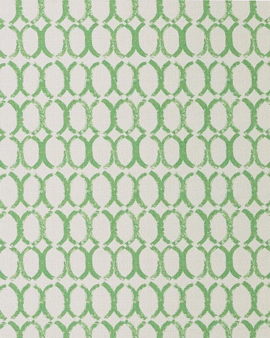 Curved Metal Green