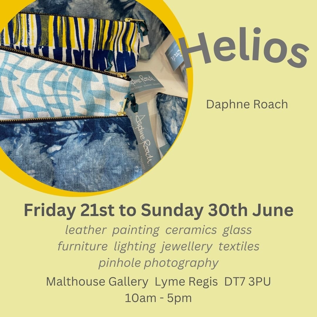 A summer date for your diaries, I've been invited to take part in 'Helios' an exhibition @malthousegallerylymeregis  from Friday 21st to Sunday 30th June 2024. In Greek mythology, Helios, was the Sun God, dashing from East to West across the sky. How