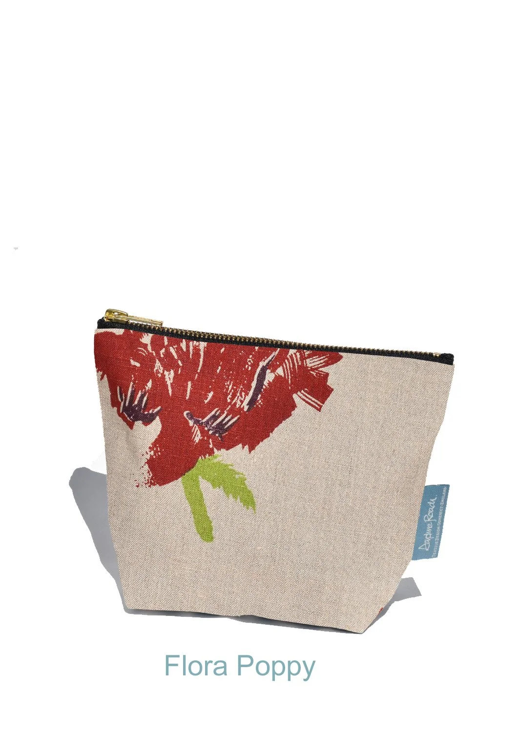 Pouch in Flora Poppy