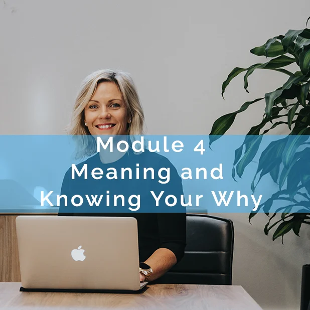 Module 4: Meaning and Knowing Your Why