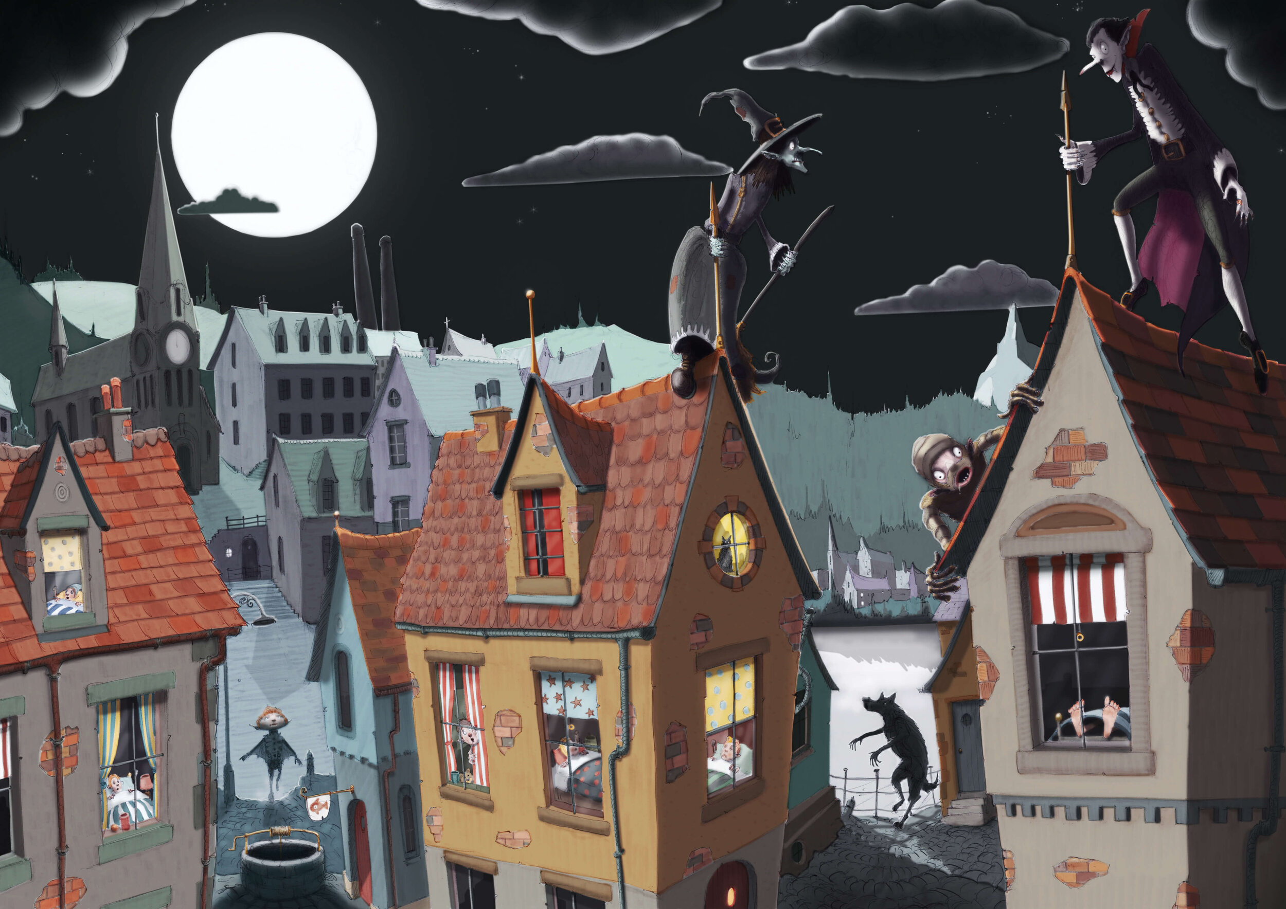 As Vinnie headed home to cook, the rumbles groaned inside his tummy…he opened up his recipe book and soon the house was smelling yummy! Blood allergies are not ideal for Vampires. Can Vinnie, armed with his trusty cookbook of veggie recipes, persua