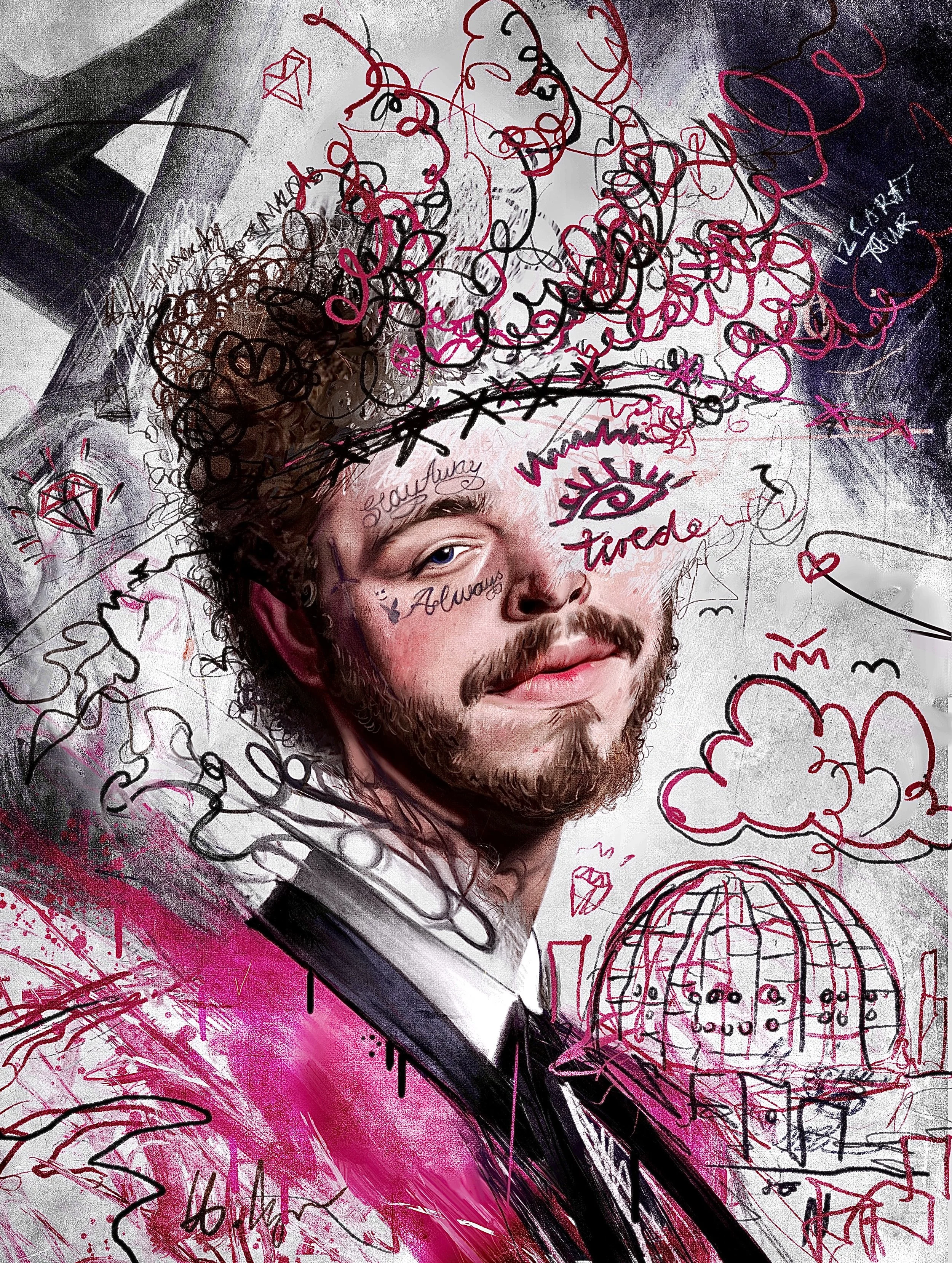 Post Malone 12 Carat