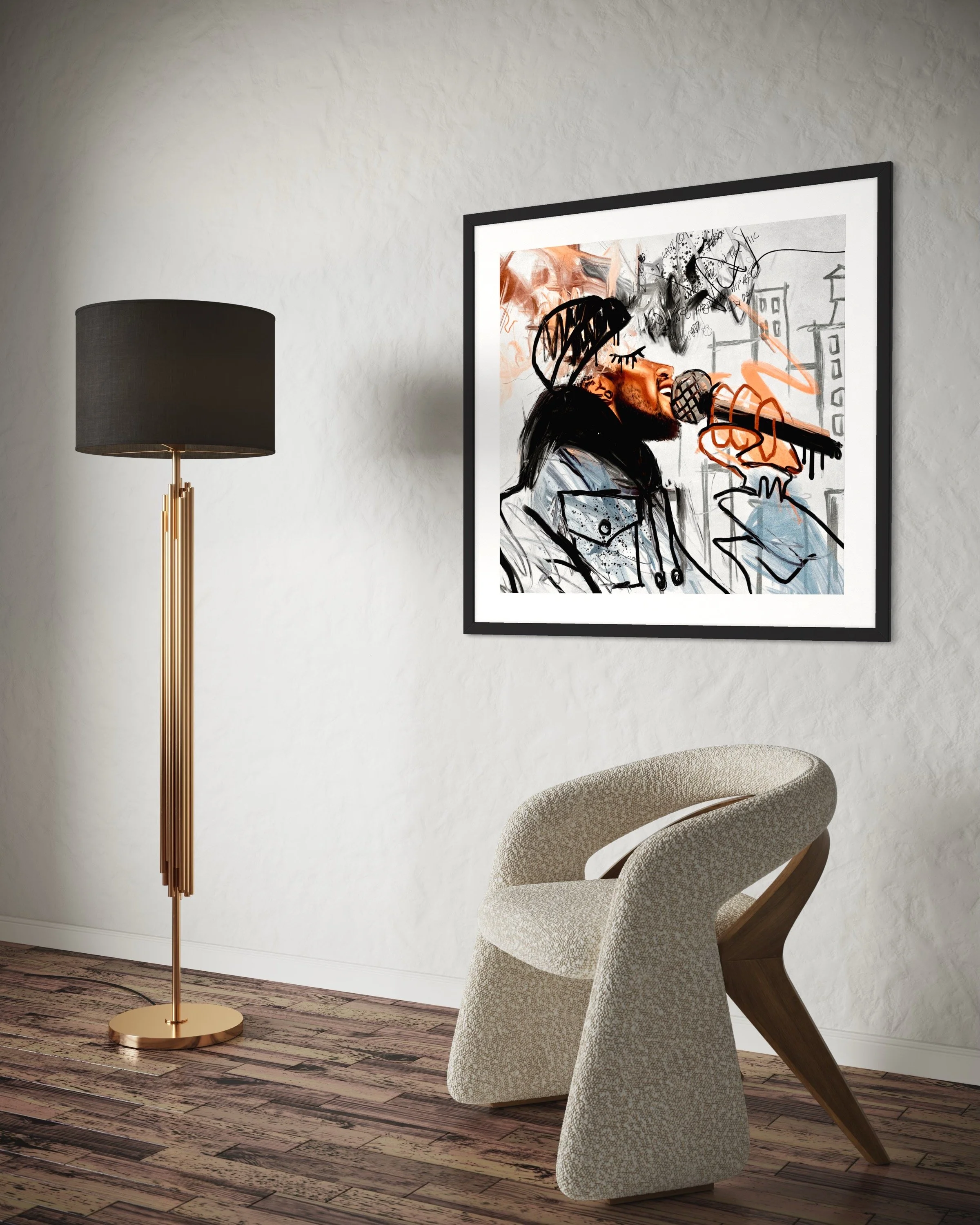 East Coast Hip hop - Limited Edition Fine art print