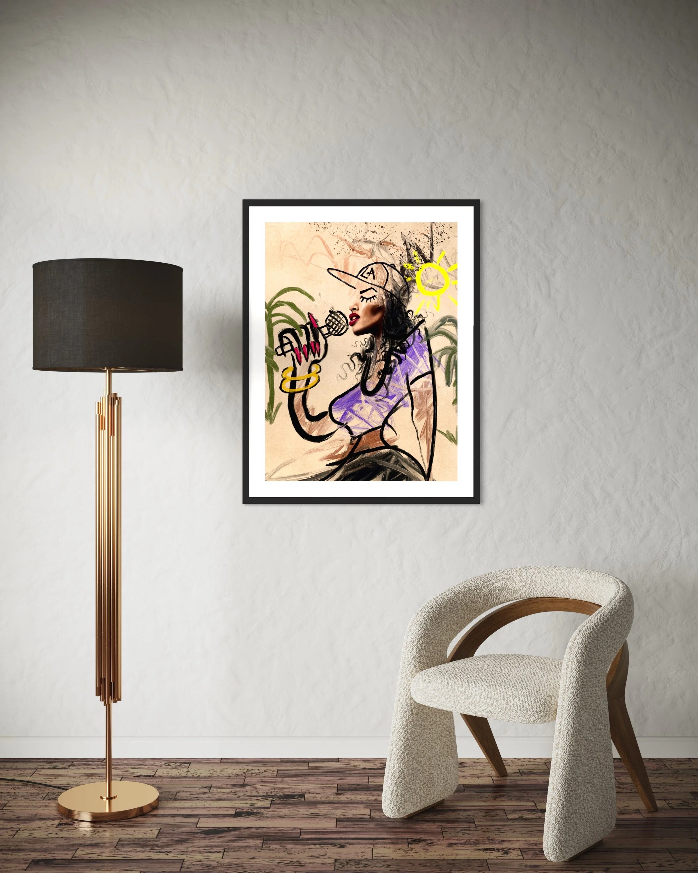 West Coast Hip hop - Limited Edition Fine art print