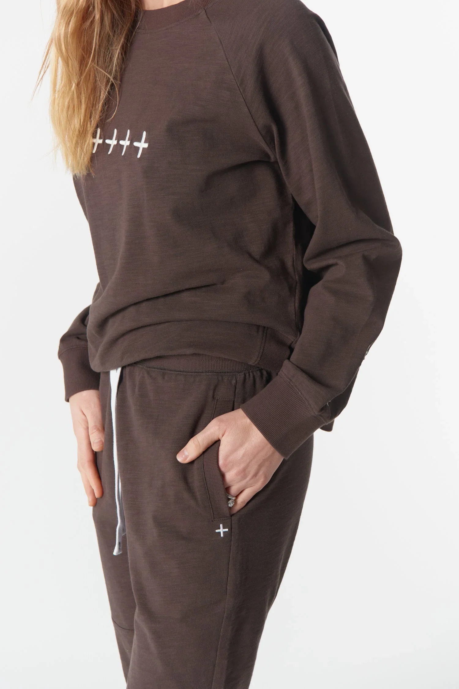 Cloth Paper Scissors Back By Demand Jogger - Chocolate Torte - Haveli