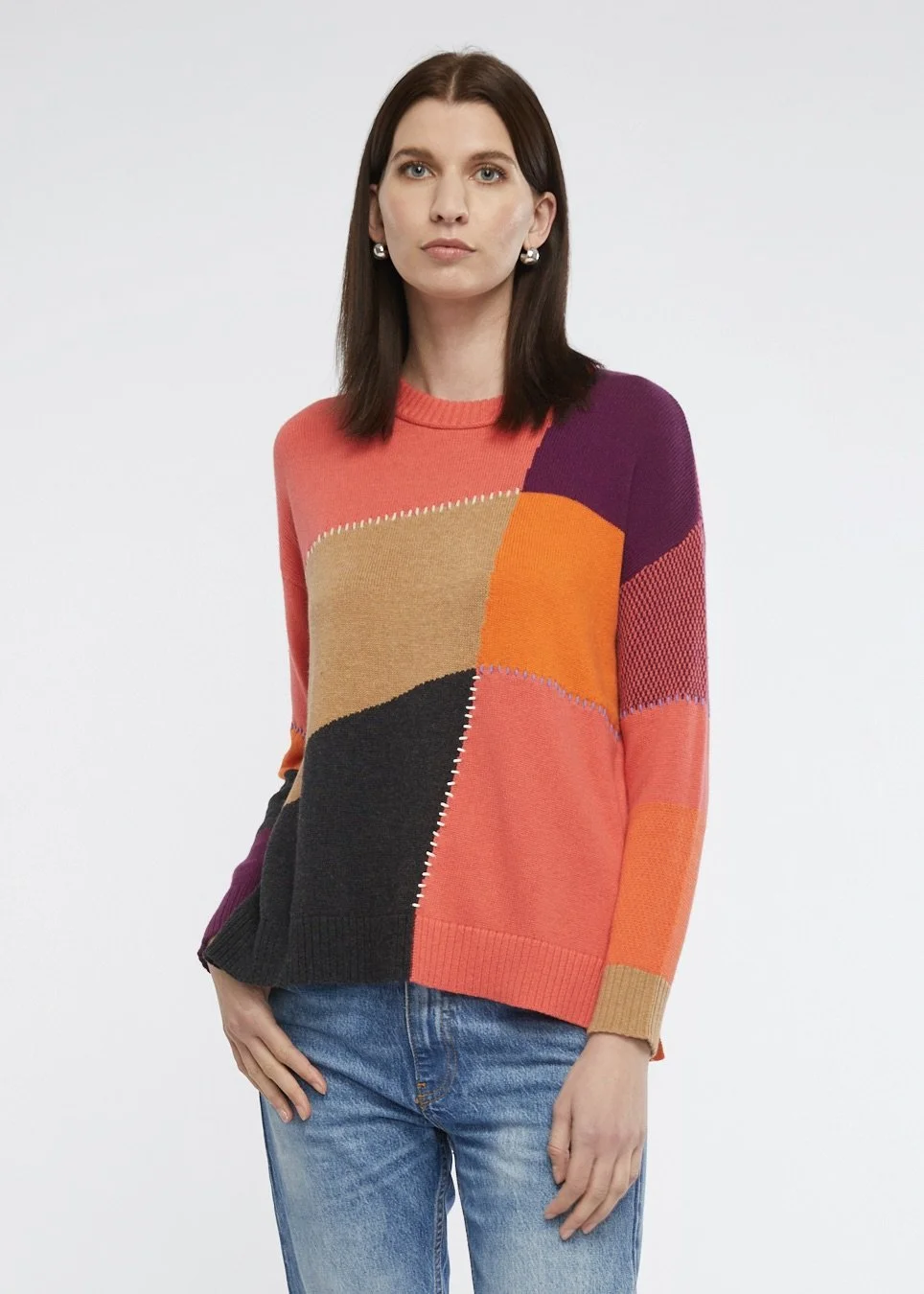 Zaket & Plover Patchwork jumper - Dubarry