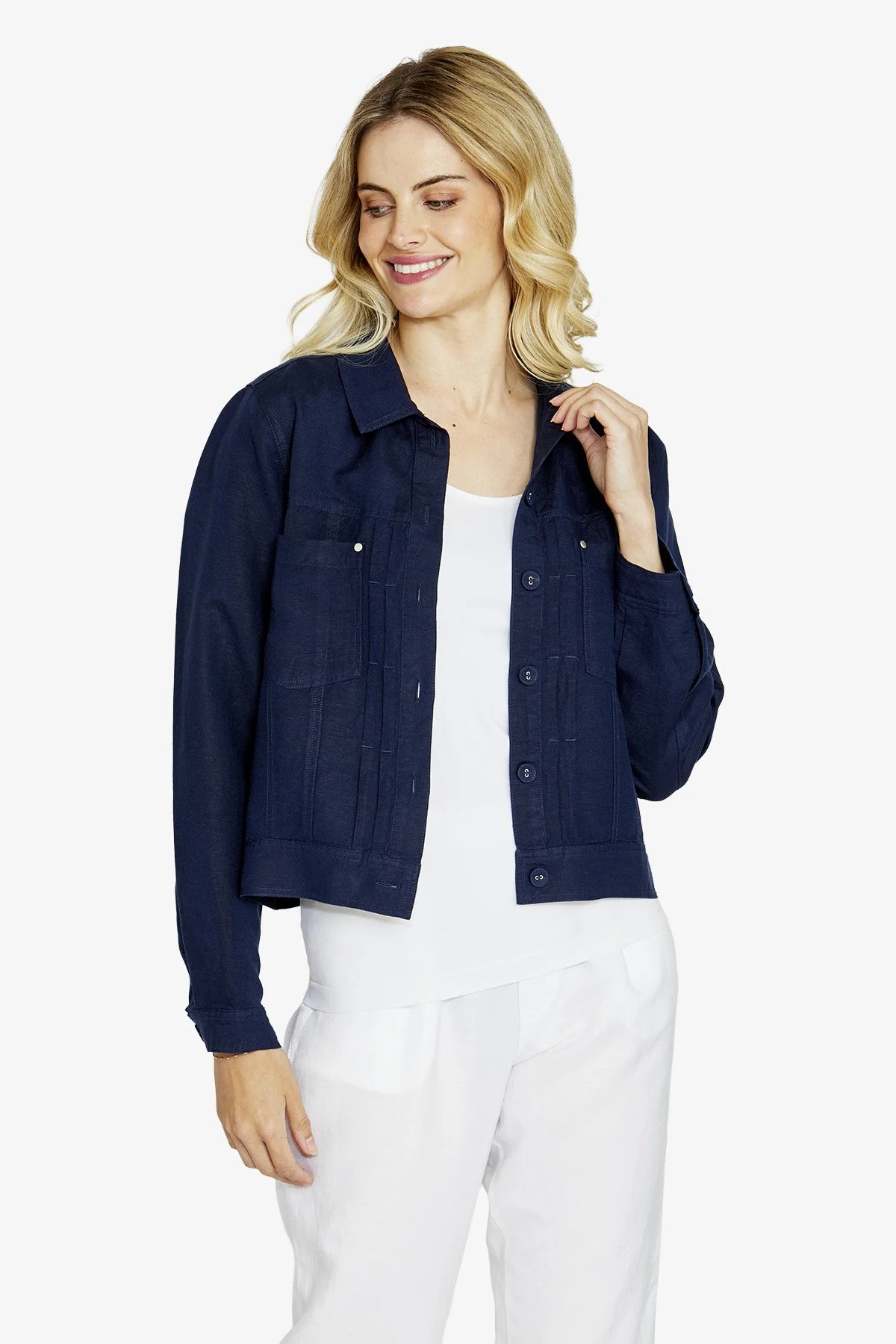 Ping Pong Kelsey Core Jacket - Navy
