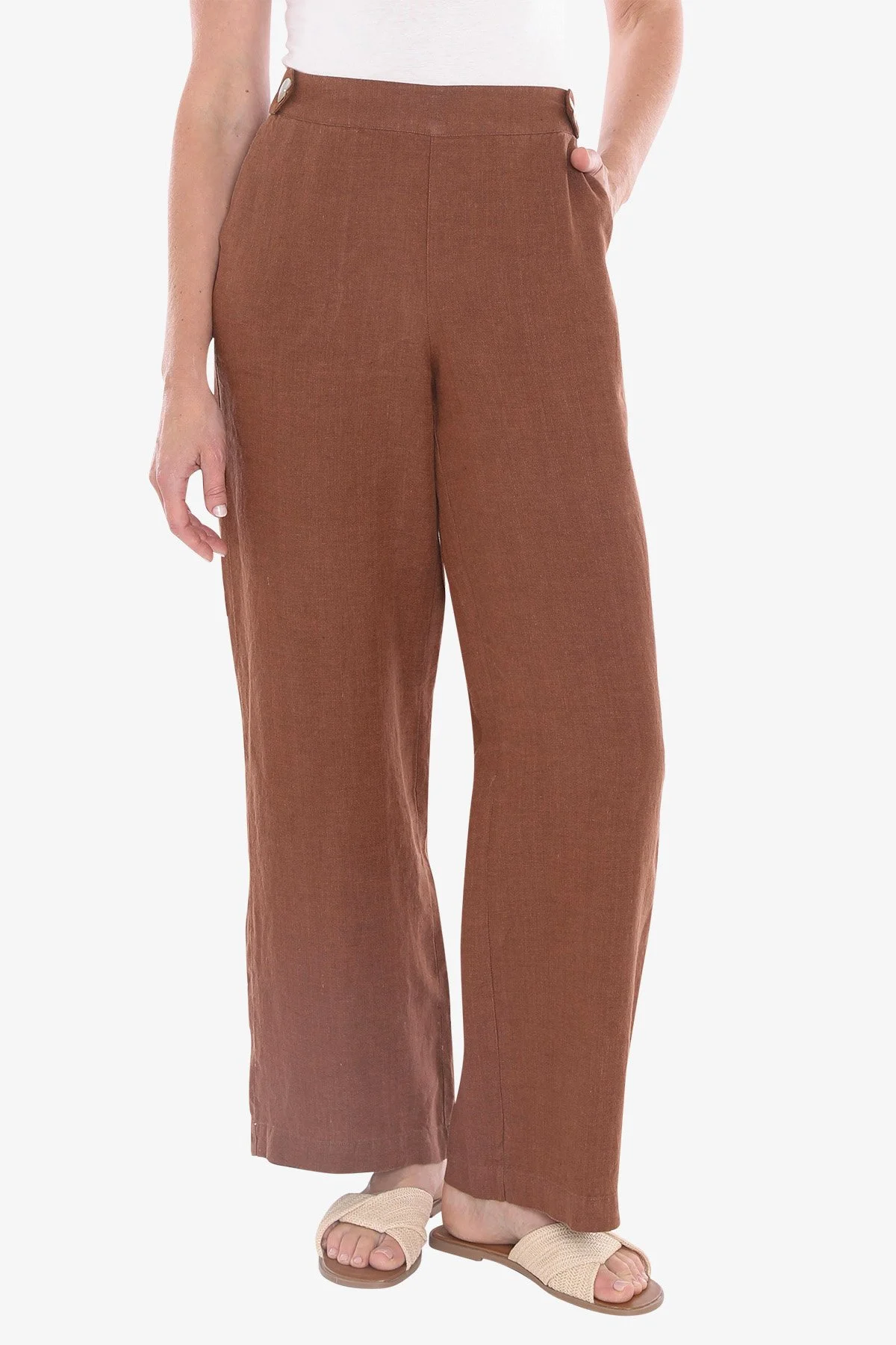Jump Clothing Button Tab Pant