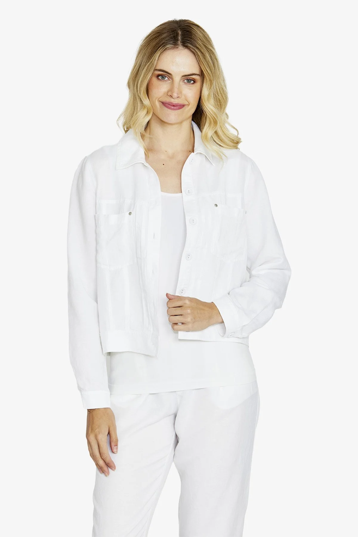 Ping Pong Kelsey Core Jacket - White