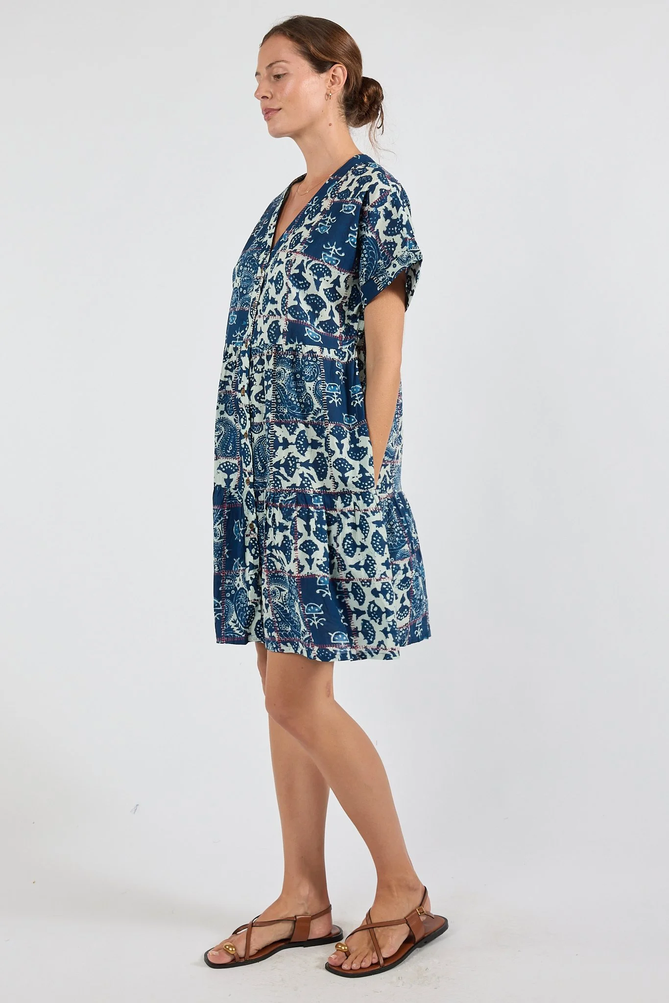 Ibisa Billy Dress - Indigo - Haveli