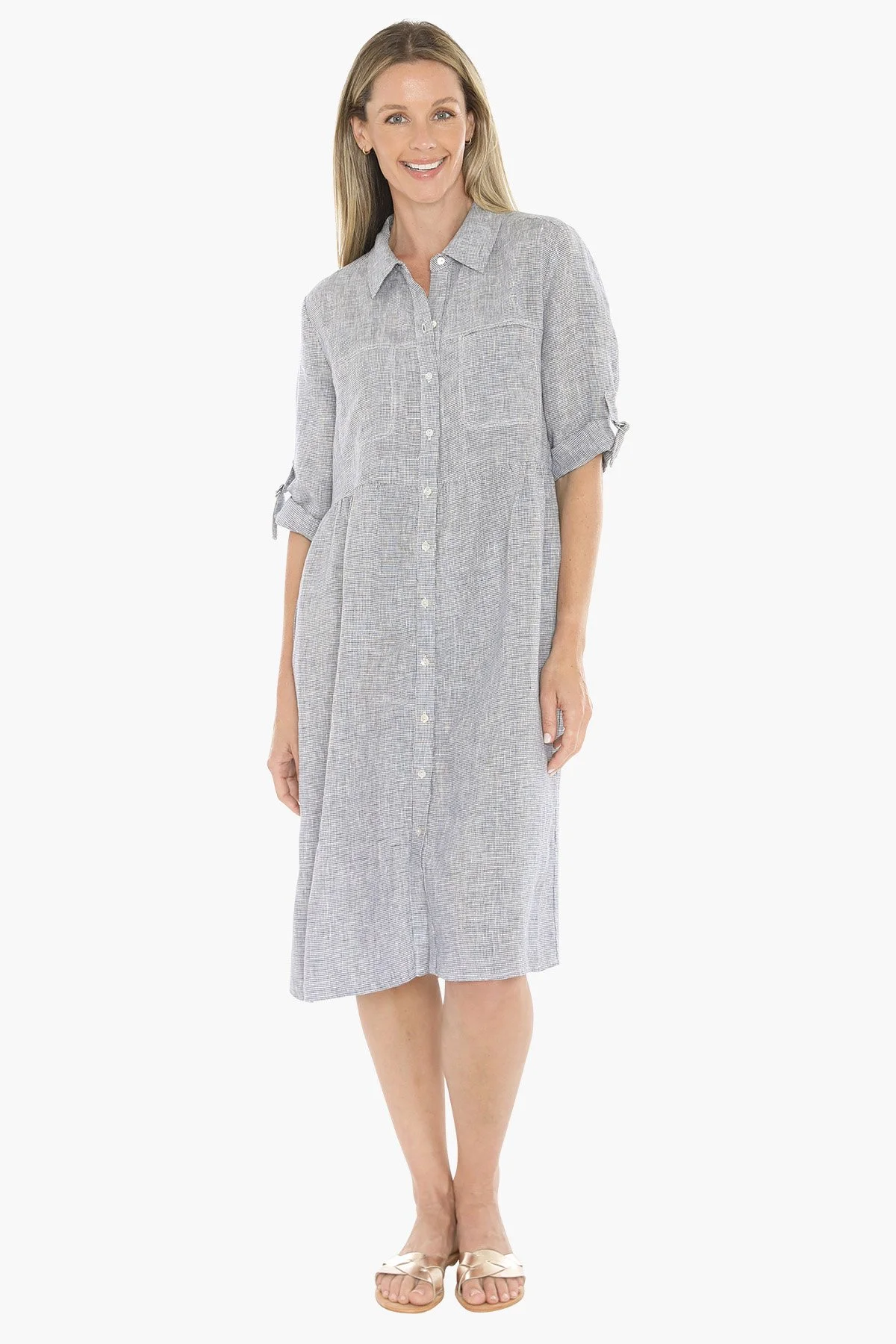 Jump Check Dress