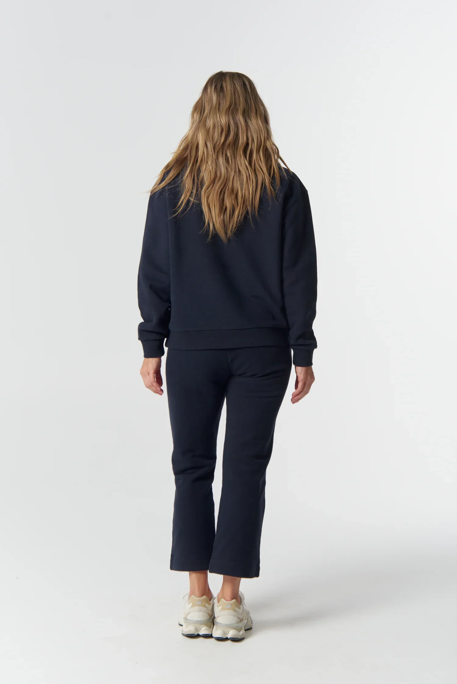 The Barkly Cotton Track Pant - Navy