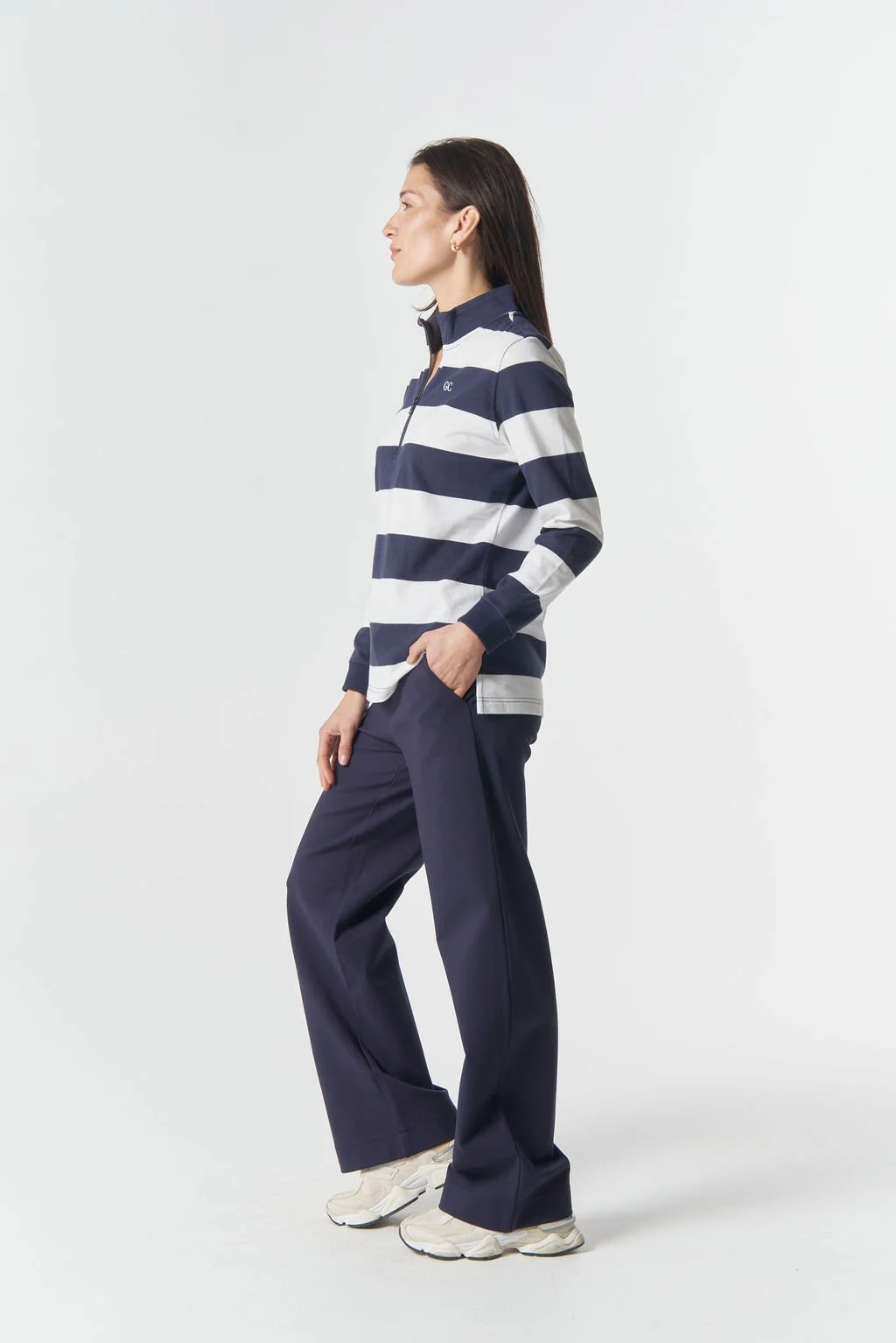 Goondiwindi The Local 1/2 Zip Cotton Rugby