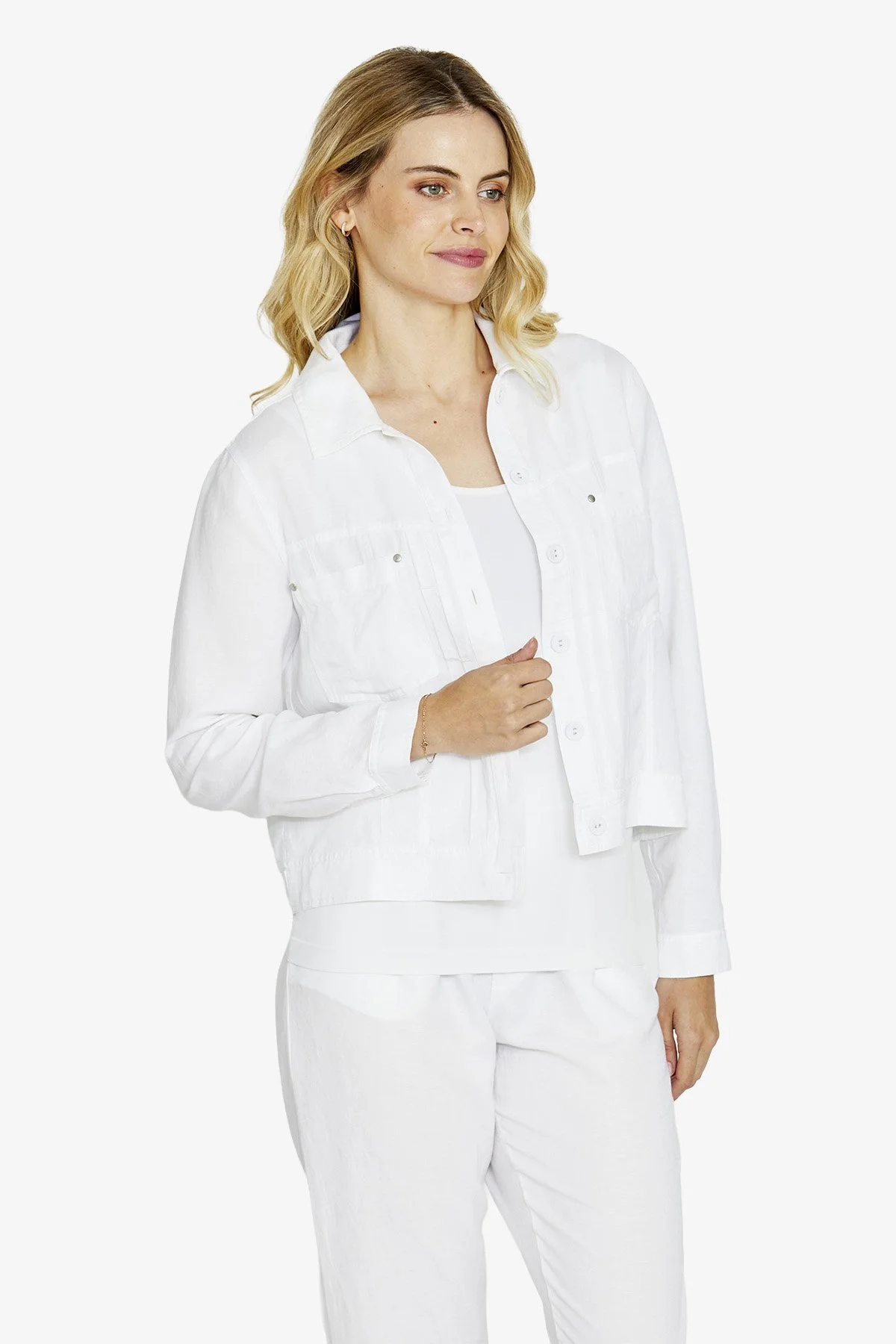 Ping Pong Kelsey Core Jacket - White