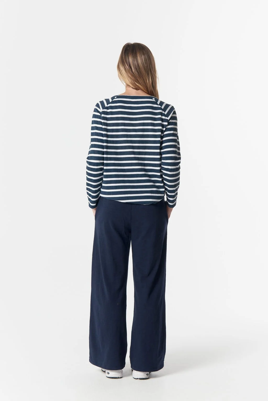 Cloth Paper Scissors The Hero Stripe Raglan Tee - Wht/Parisian - Haveli