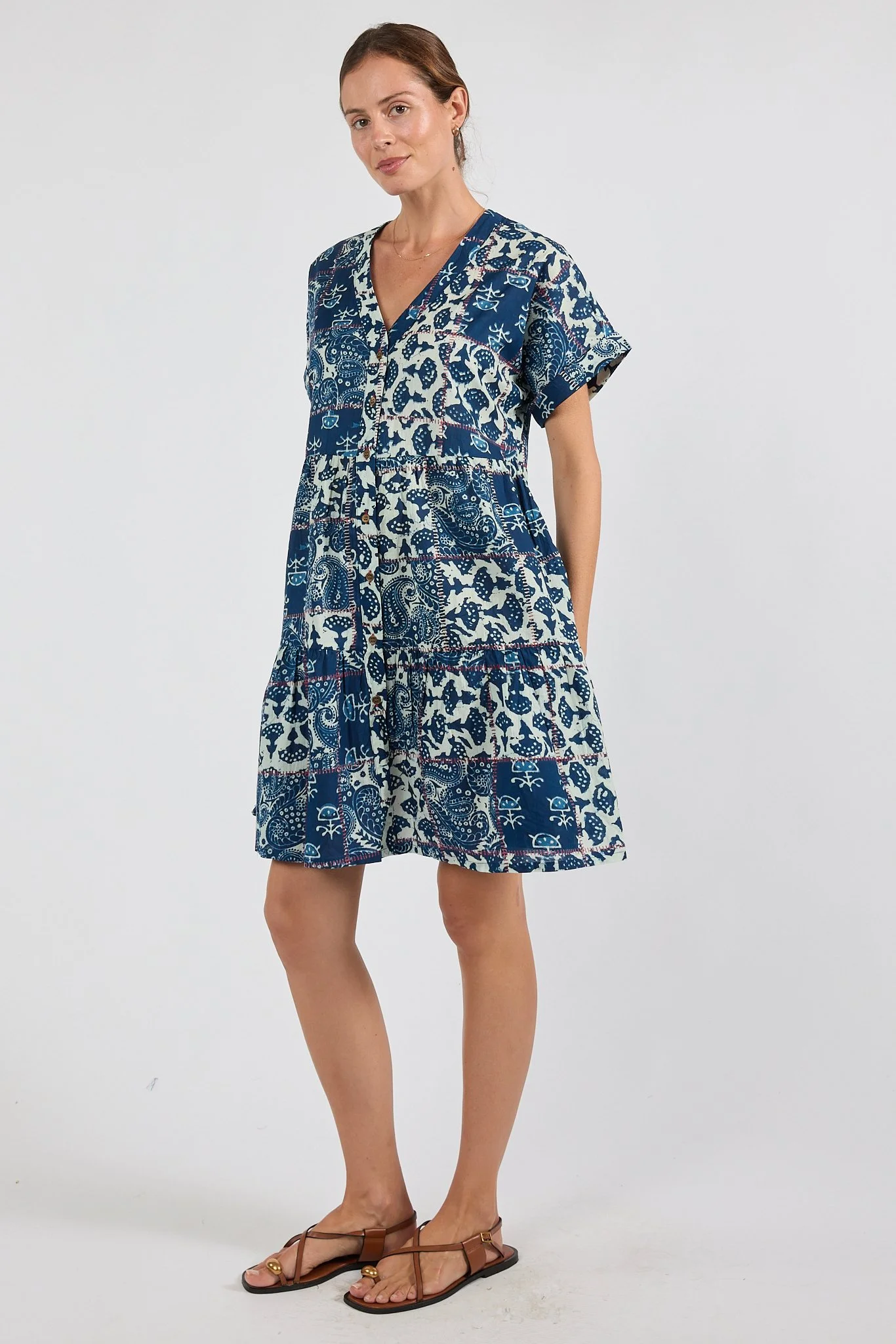 Ibisa Billy Dress - Indigo - Haveli