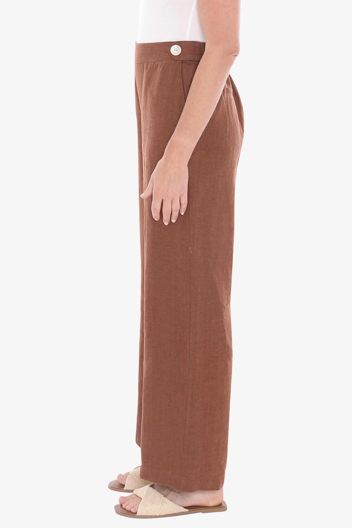 Jump Clothing Button Tab Pant - Nutshell