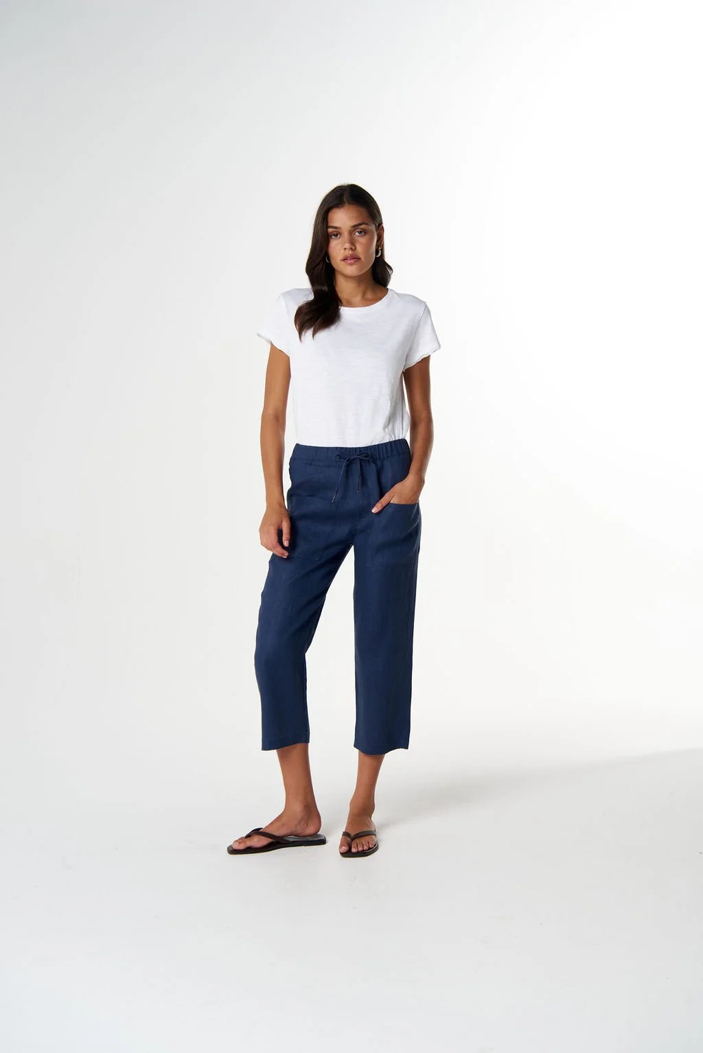 Cloth Paper Scissors Sunday Pocket Pant - Parisian Navy - Haveli