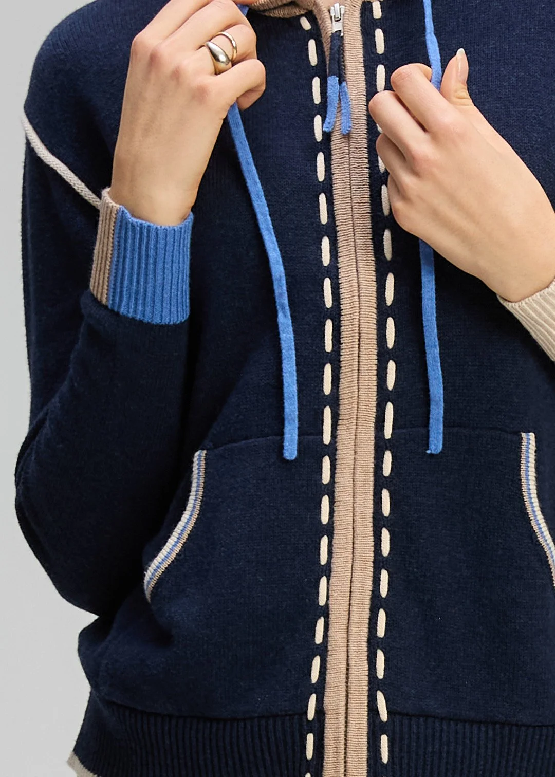 Zaket & Plover Threaded Hoodie