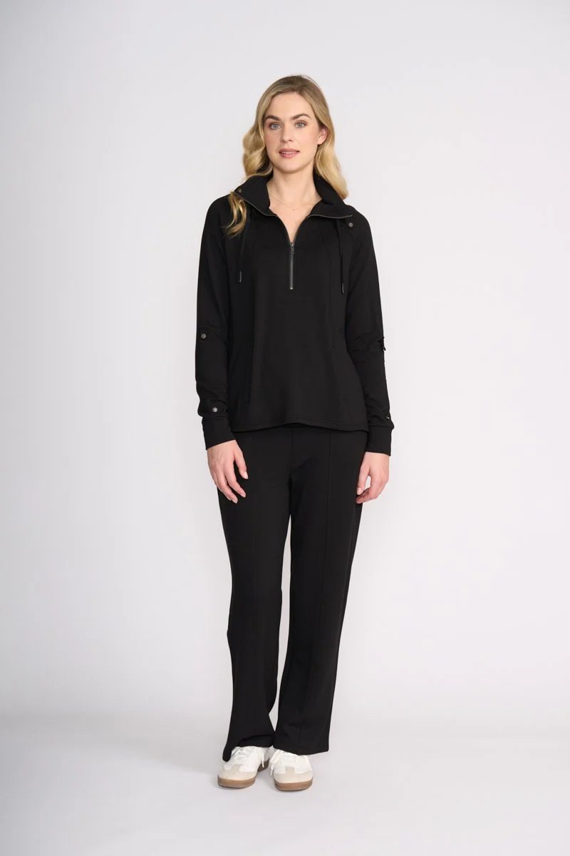 Foil Soft Settings Sweater - Black