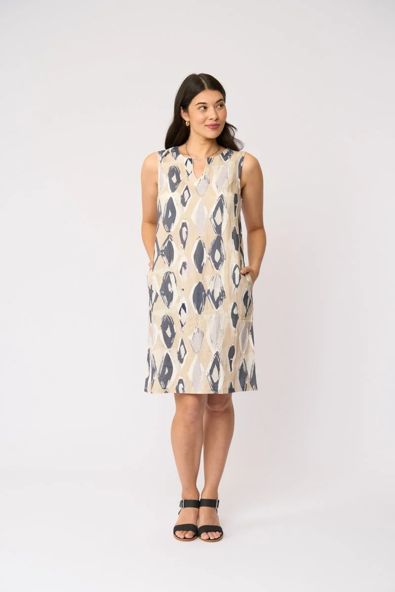 Foil Sun-Sational Dress - Rough Diamond