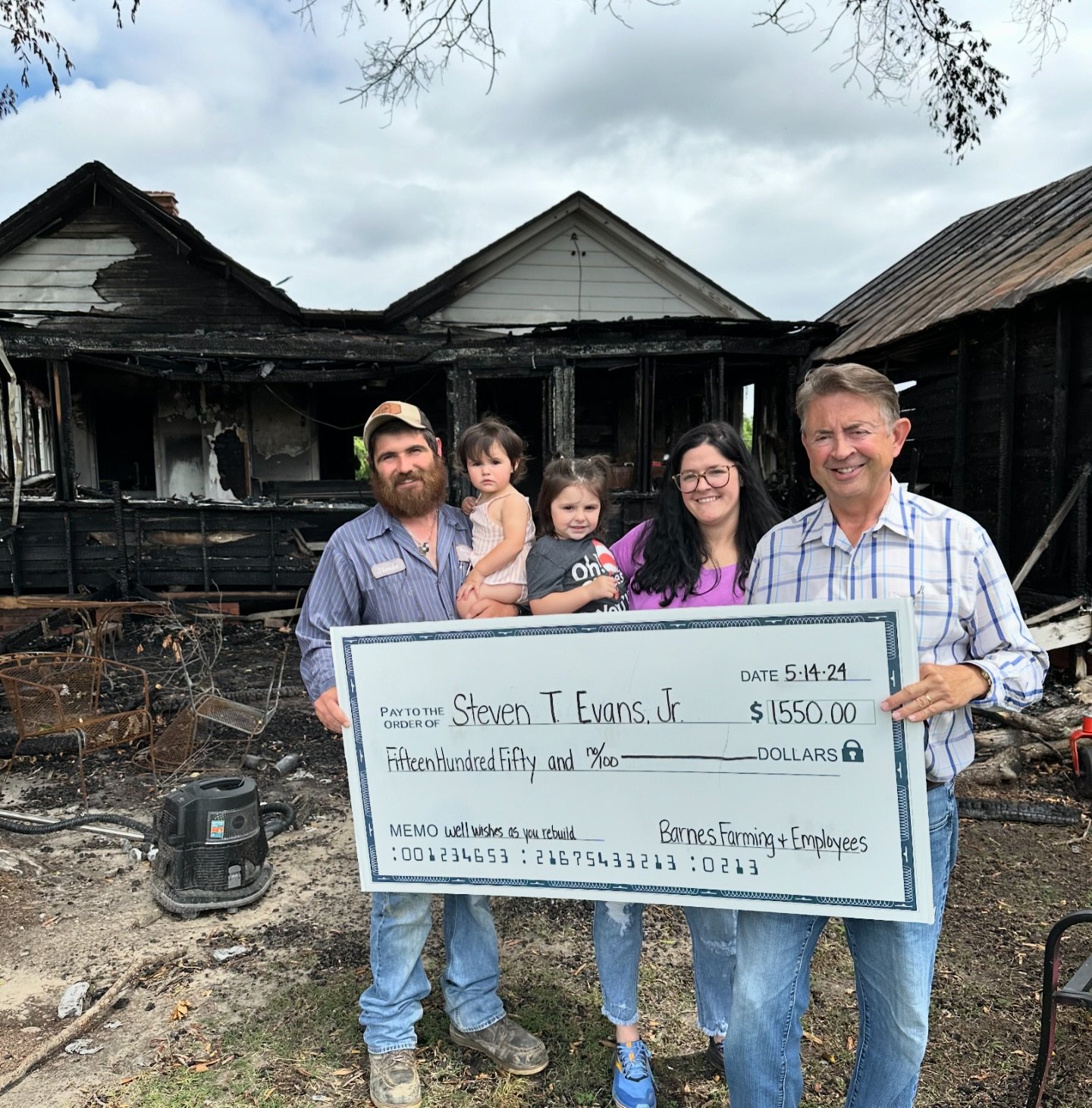 A devastating fire burned down the home of a farming family that we work very closely with 💔

Just as we did with our employee who had a similar tragic experience last year, our employees and company came together to support one of our own. 

If you