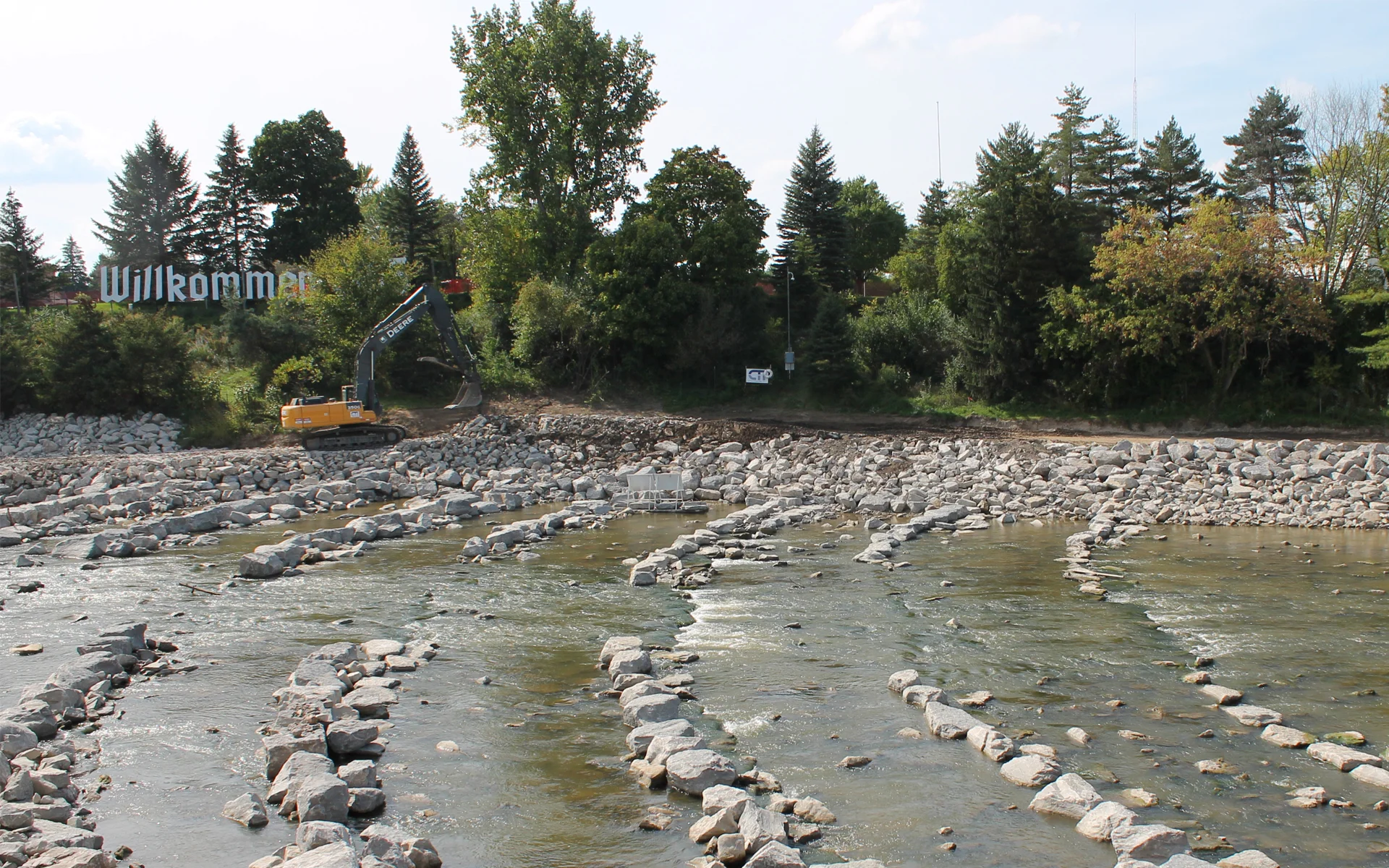 Frankenmuth Dam Survey Construction Layout — Spicer Group