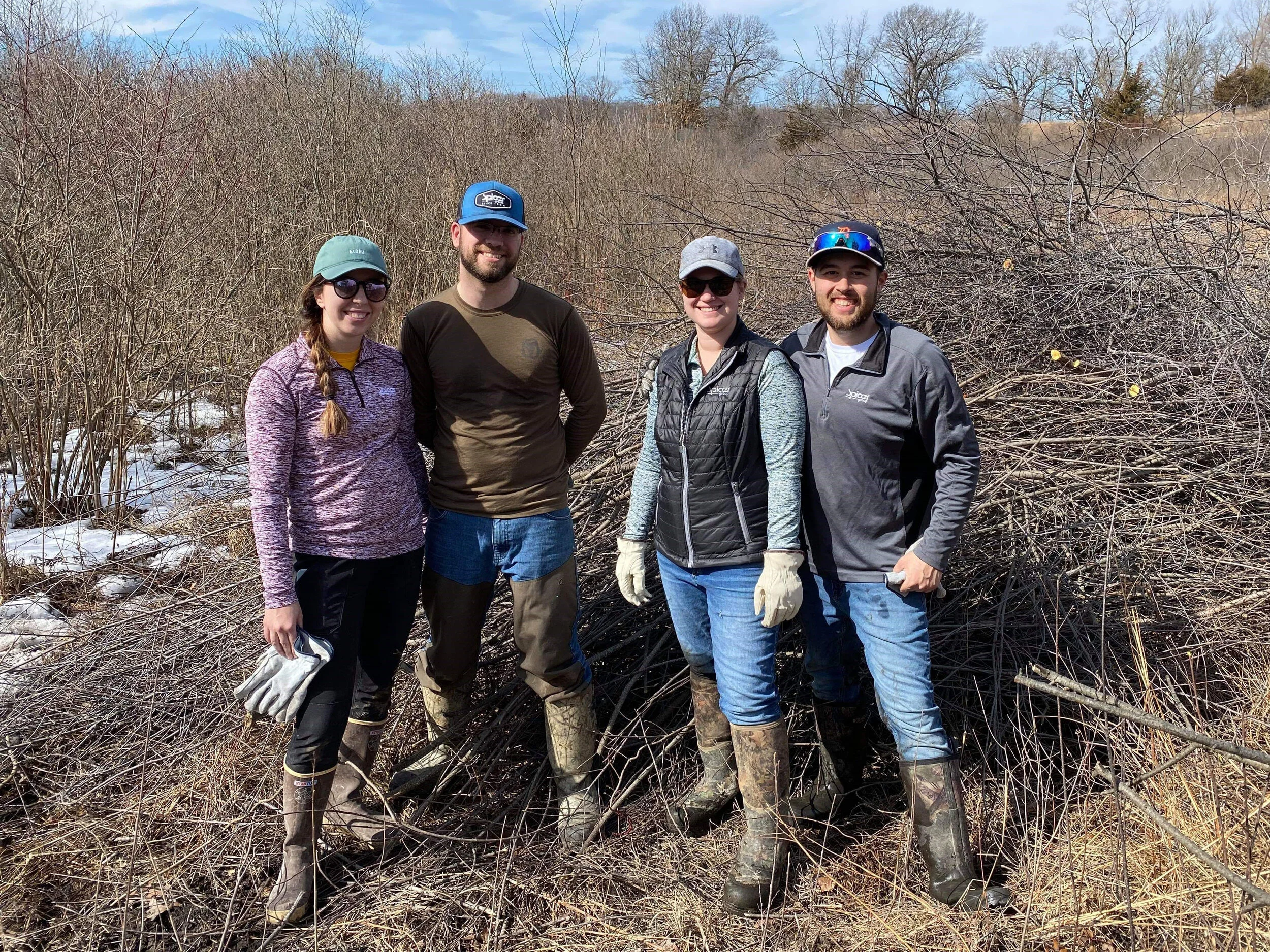 Removing Invasive Species with the MDNR