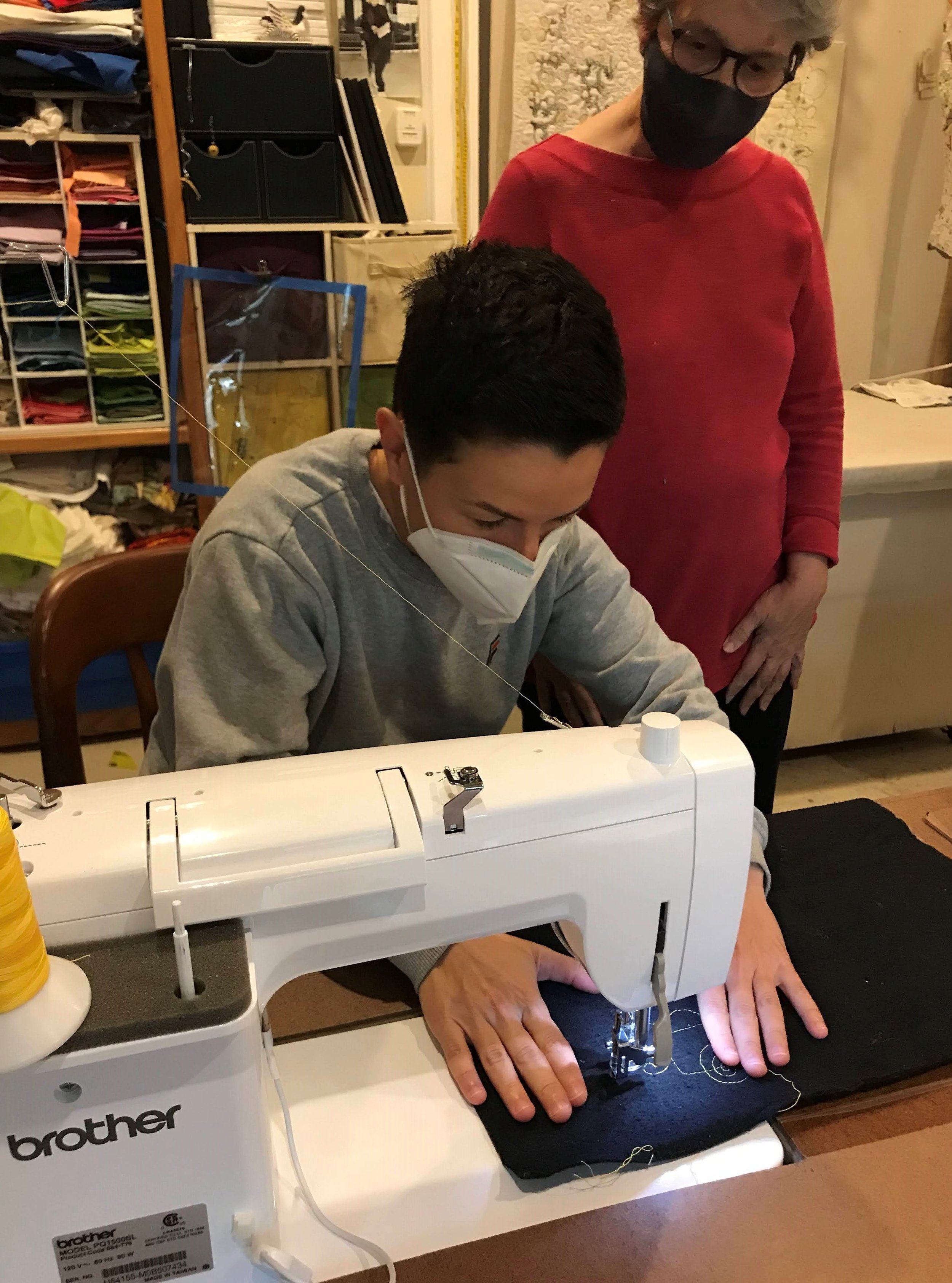 welcome to the world of free-motion quilting!