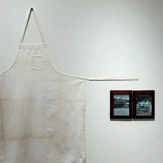 Papa's butcher apron
