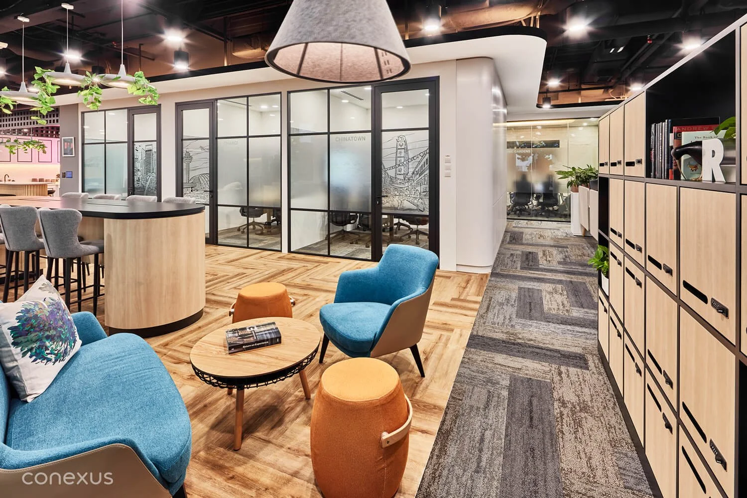 Jobstreet by Seek Asia Singapore Office Office Design & Build ⚫⚪ Conexus Studio