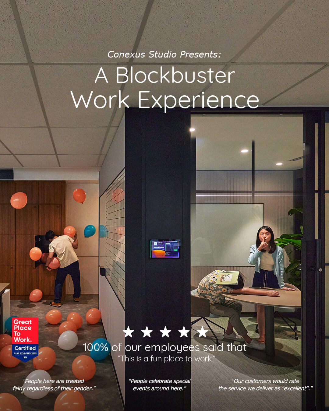 Blockbuster Studio A Blockbuster Work Experience — Conexus Studio