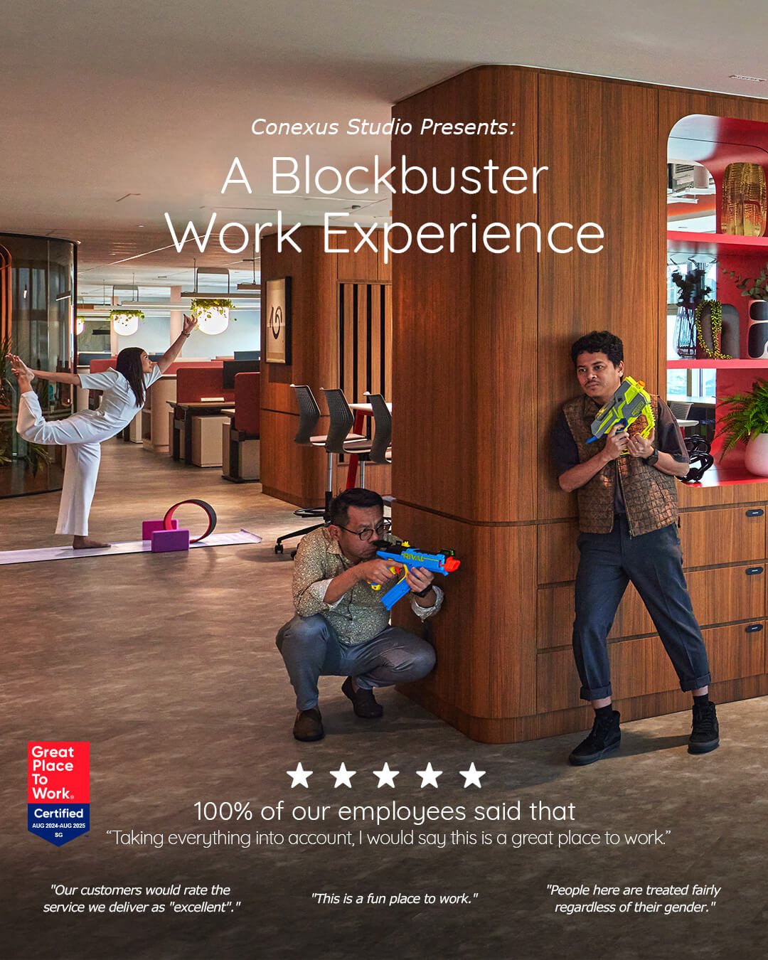 Blockbuster Studio A Blockbuster Work Experience — Conexus Studio
