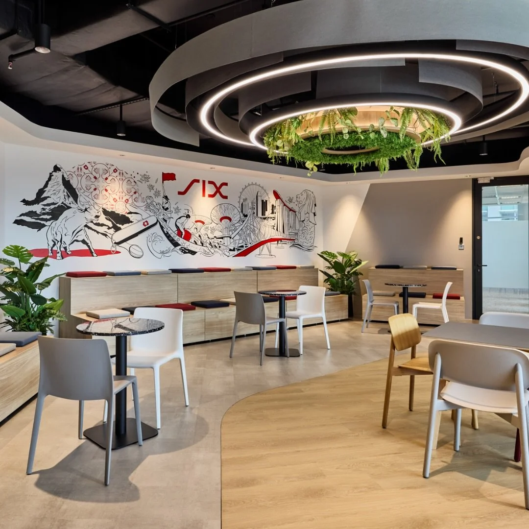 When SIX Group set out to create their Singapore office, the goal wasn&rsquo;t just efficiency&mdash;it was connection.

Connection to Swiss roots and a global outlook.
Connection across borders and time zones.
And connection to Southeast Asia&rsquo;