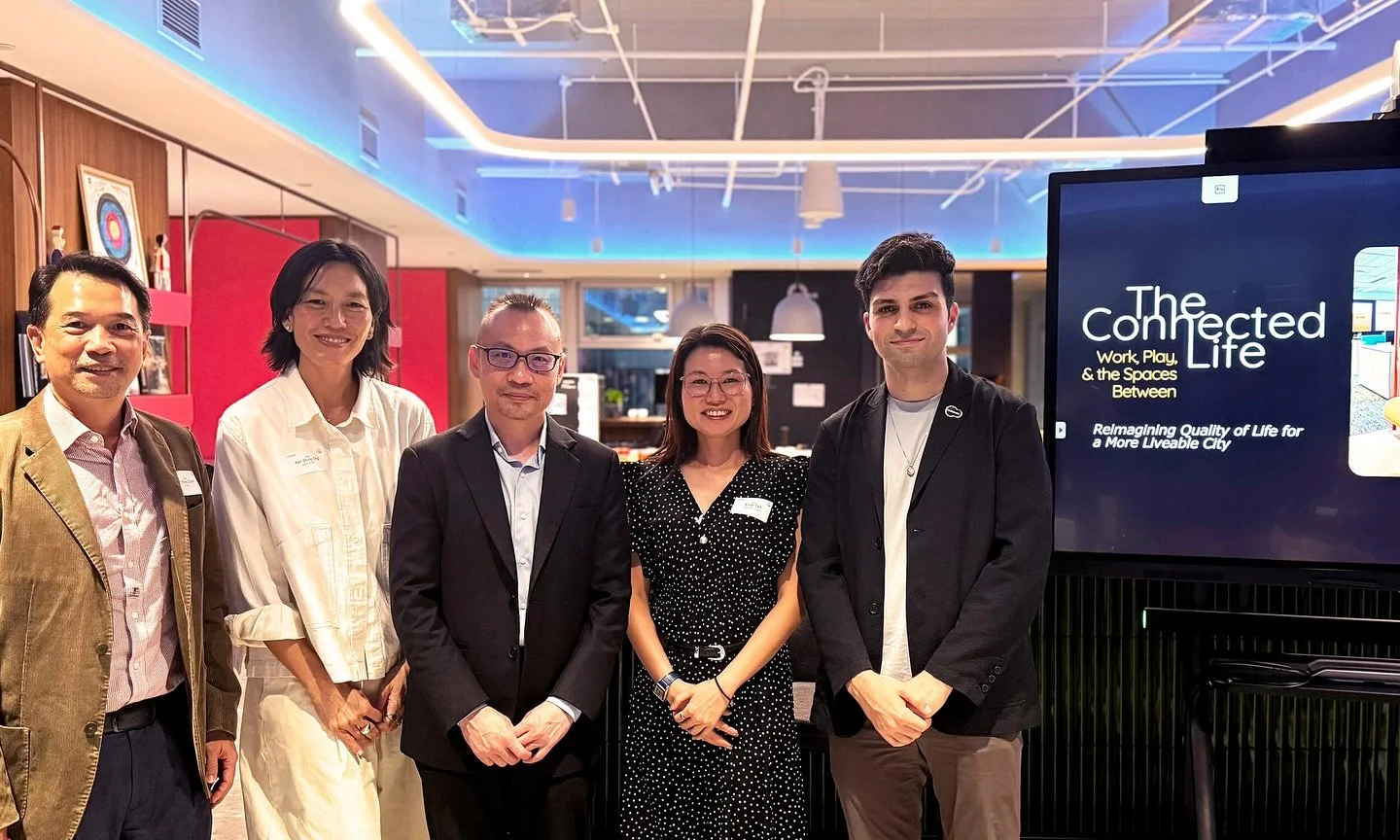 How do our spaces shape the way we live, work, and connect?

At our fifth Desk Dialogues: The Connected Life &mdash; Work, Play, and the Spaces Between, we teamed up with Knight Frank Singapore to unpack findings from their Quality of Life Report &md