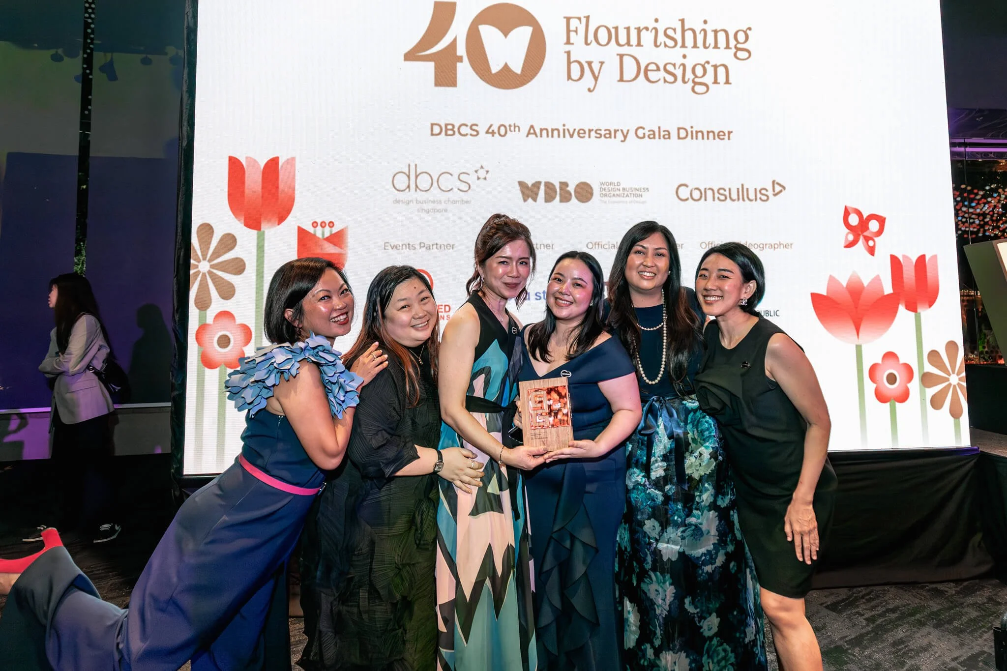  The Conexus ladies at the DBCS 40th Anniversary Dinner 