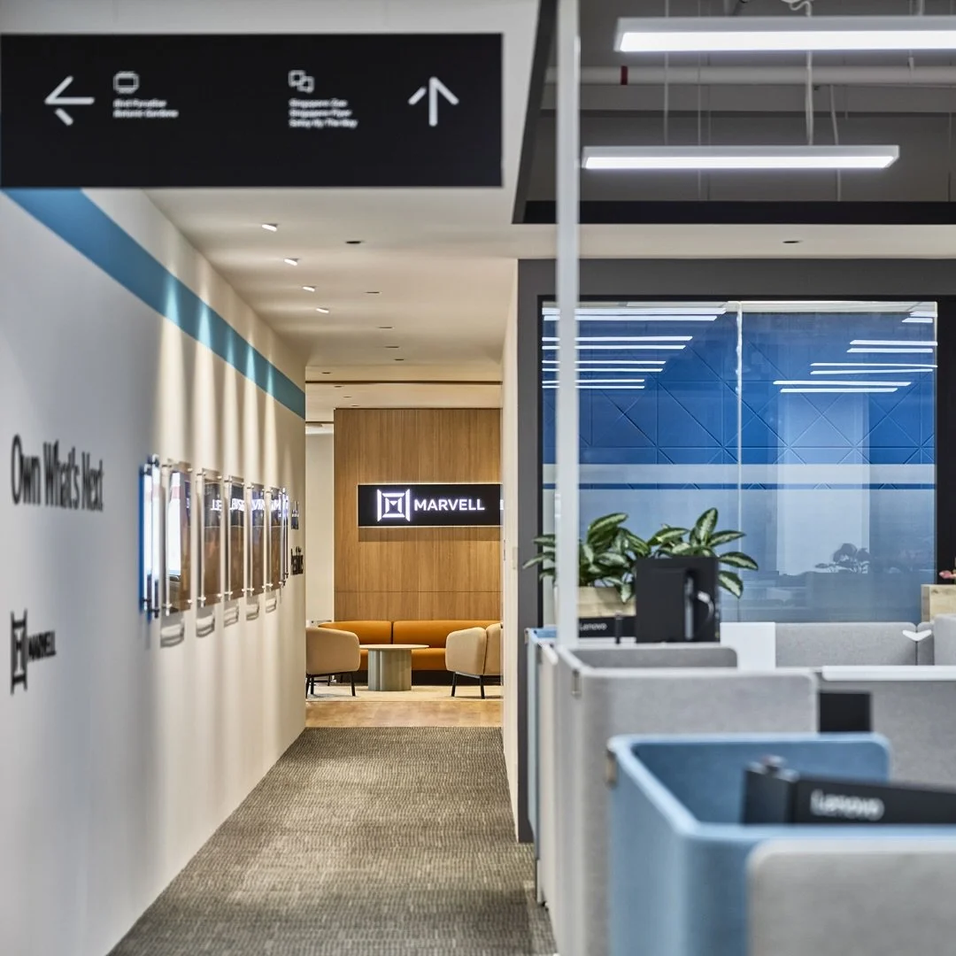 What does a workplace look like when technology and humanity share equal weight? At Marvell Technology&rsquo;s new Singapore office, the answer appears in spaces that move as fluidly as the ideas they foster. Bathed in natural light and enriched with