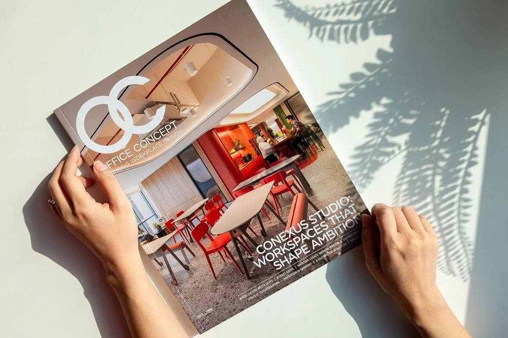 We&rsquo;re excited to share that Conexus Studio is featured again in Office Concept magazine!&nbsp;✨

Across the projects, the common thread isn&rsquo;t a style, but an approach &mdash; one that prioritises how people actually use space. From organi