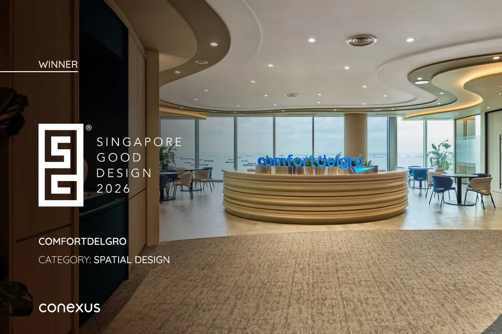 Workplaces are shaped by how people move, meet, and work together. For ComfortDelGro, the workplace needed to support all three &mdash; with spatial strategies designed for movement, interaction, and adaptability.&nbsp;

Every detail was considered t