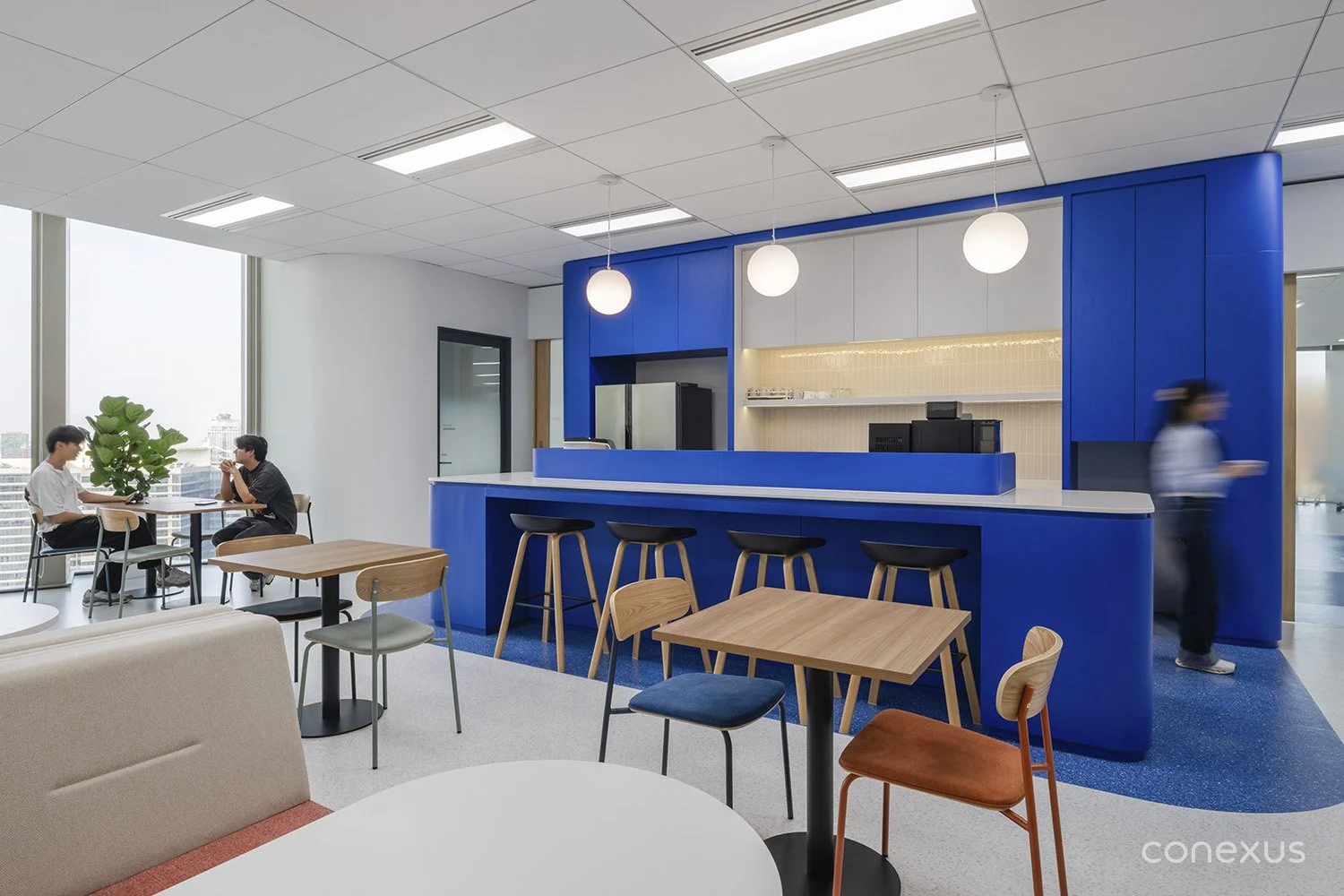 Samsonite office pantry social hub team gathering space Bangkok