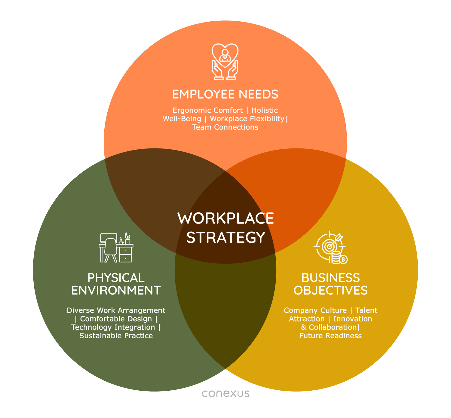 Strategy At Work Optimising Your Office : Workplace Strategy & Design | Conexus Studio